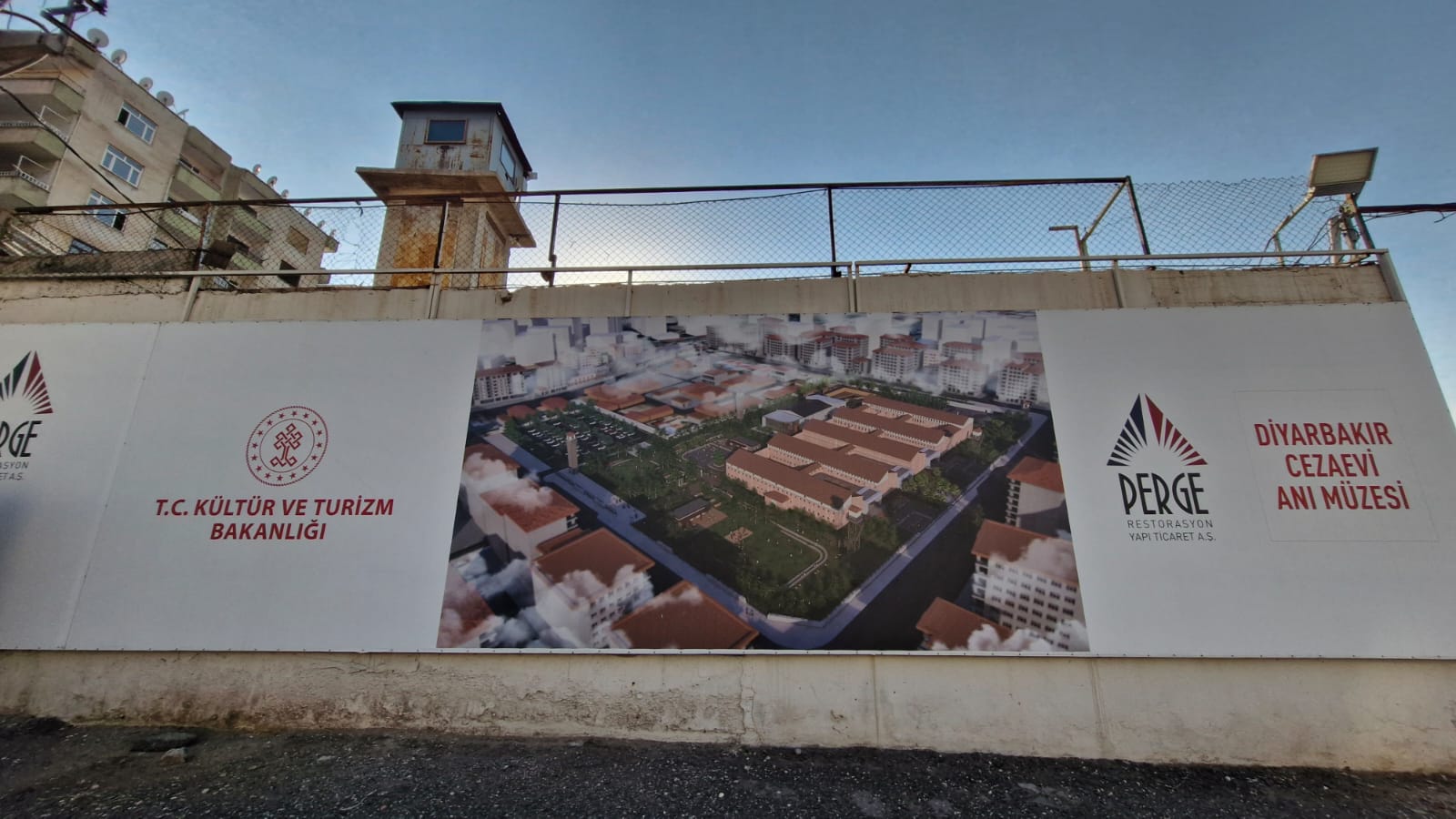 Diyarbakır E Tipi Cezaevi Restorasyon Çalışmaları