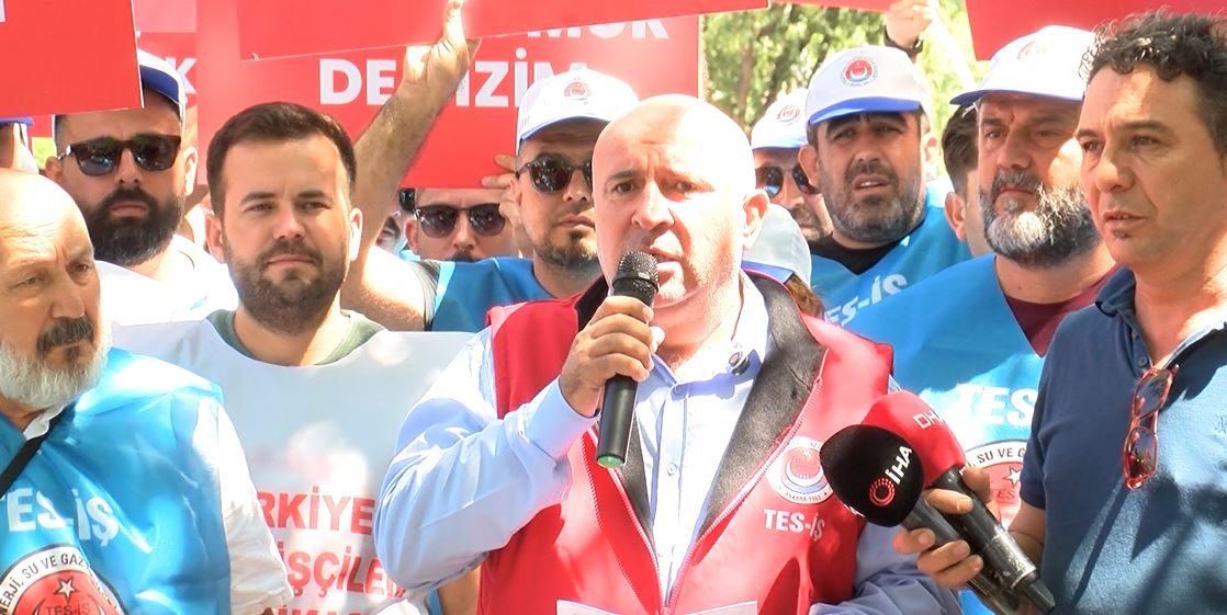 Fatih Erçelik basın açıklamasında
