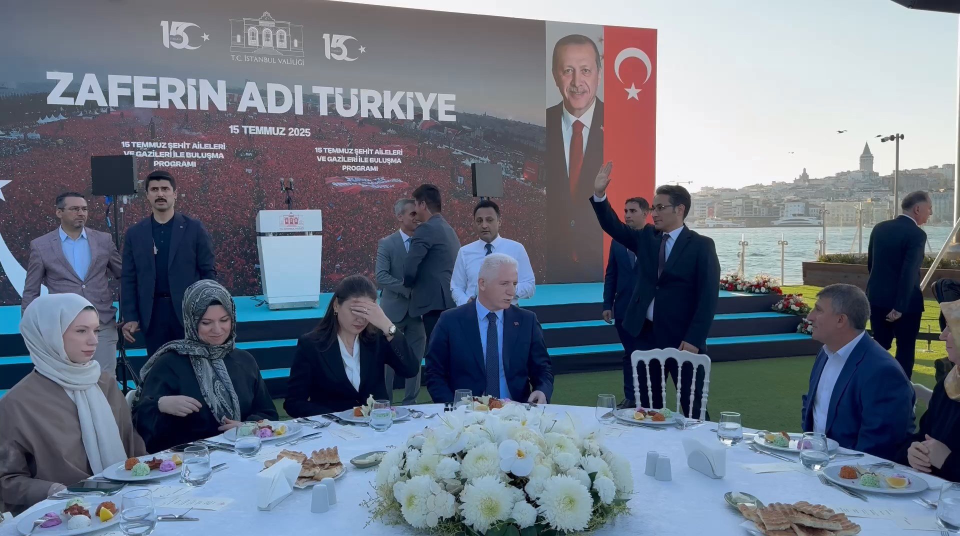İstanbul Valisi Davut Gül 15 Temmuz Programında
