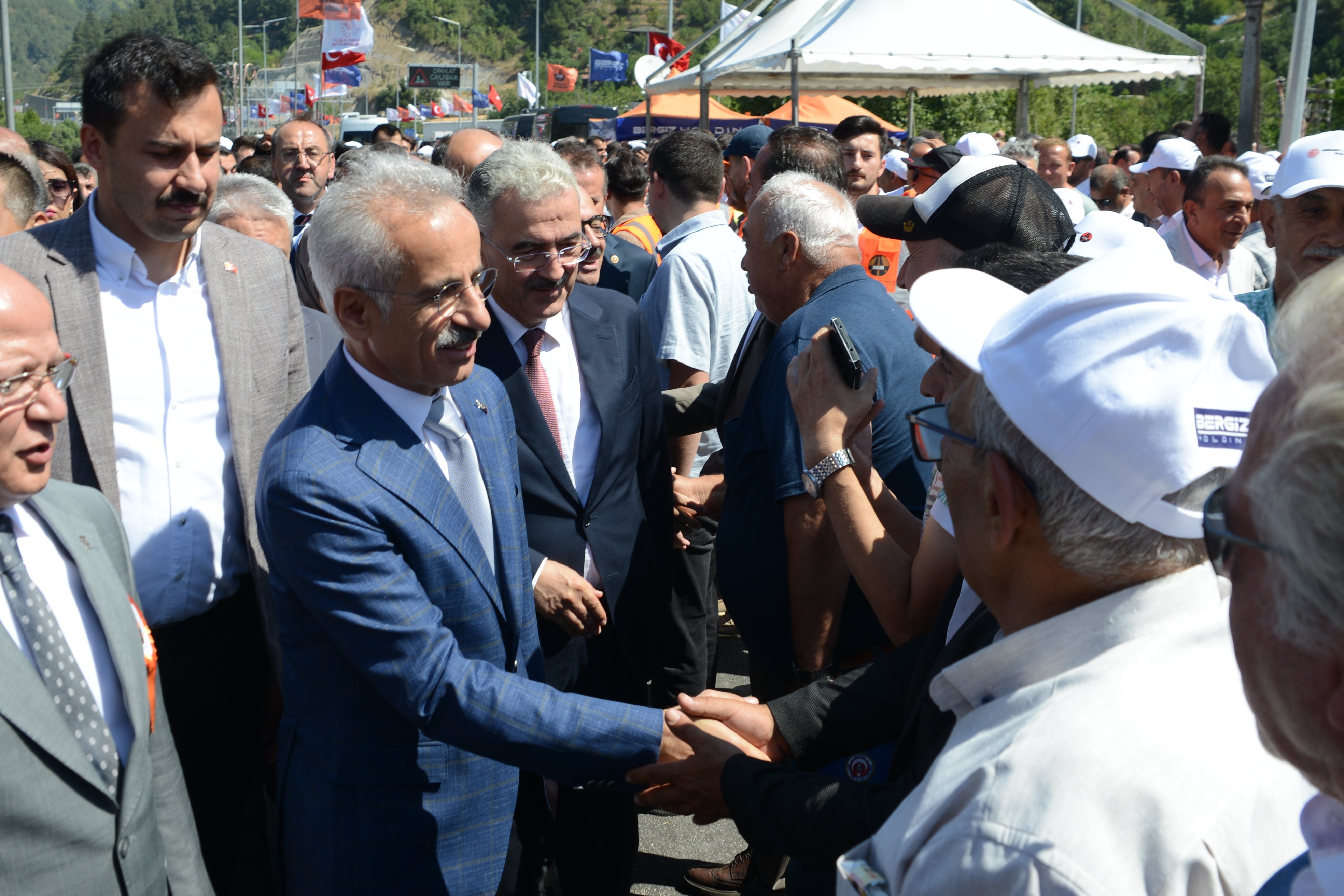 Bakan Uraloğlu Doğancı Tüneli Açılışı