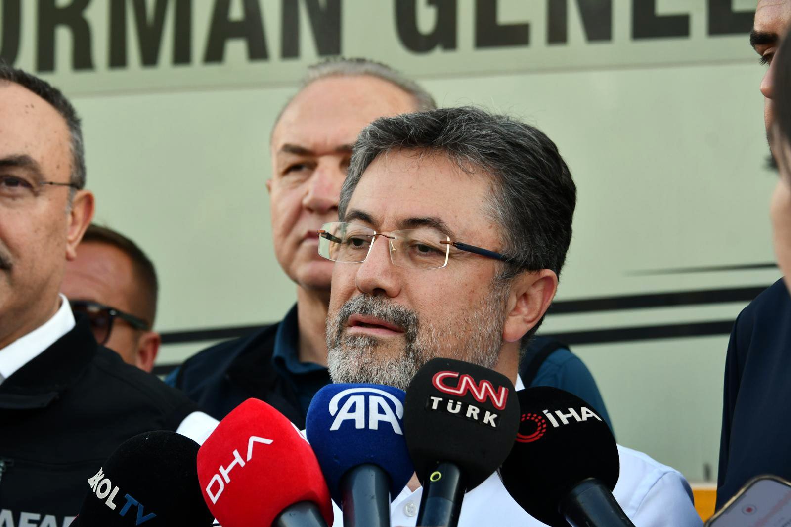 Bakan Yumaklı Tekirdağ Yangını
