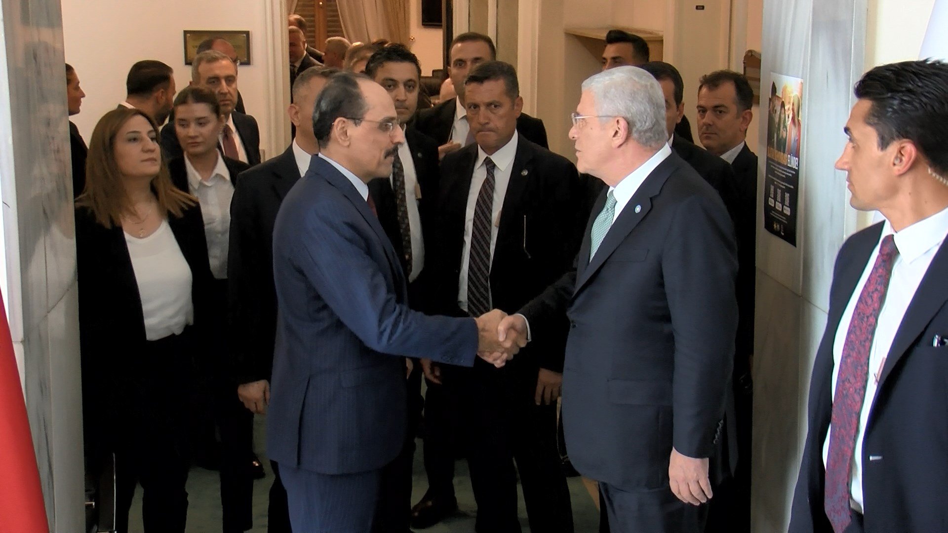 MİT Başkanı İbrahim Kalın İYİ Parti ziyareti