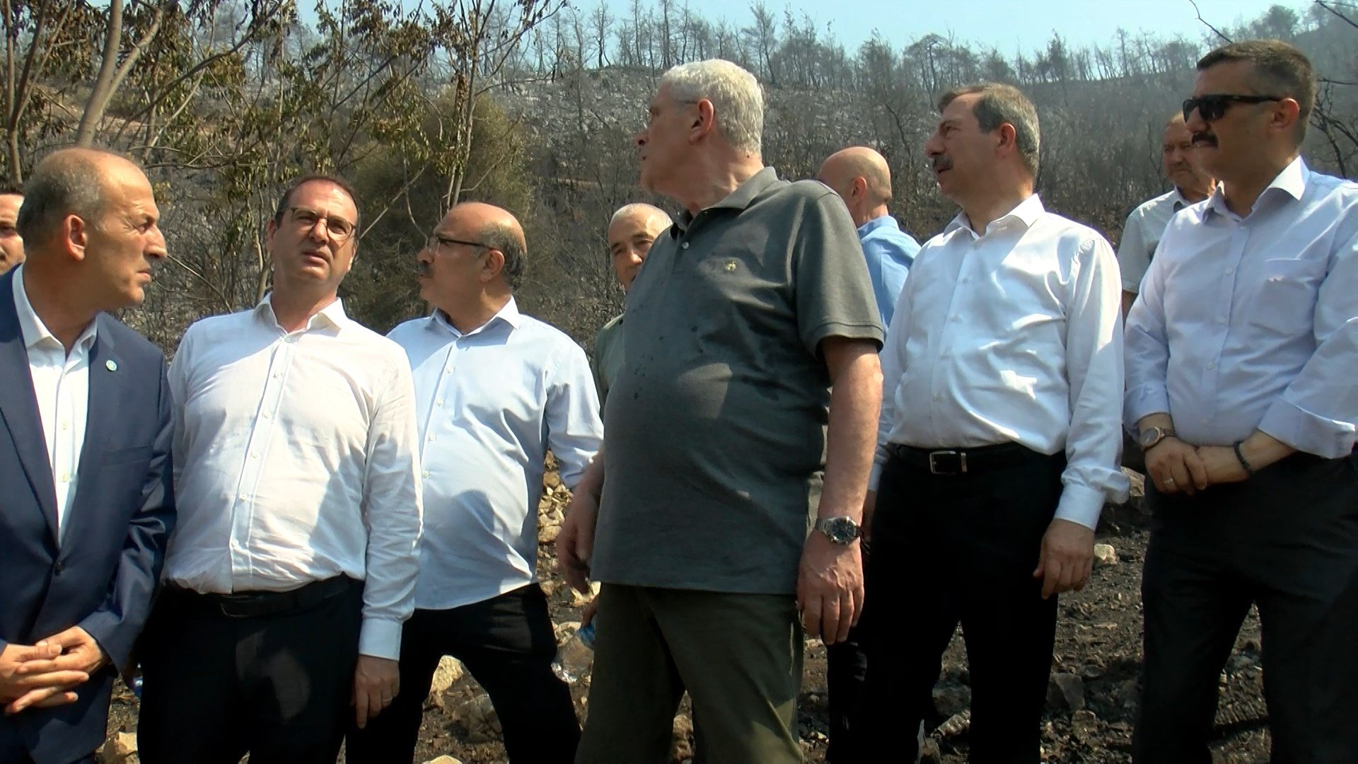 Müsavat Dervişoğlu Yangın Bölgesi