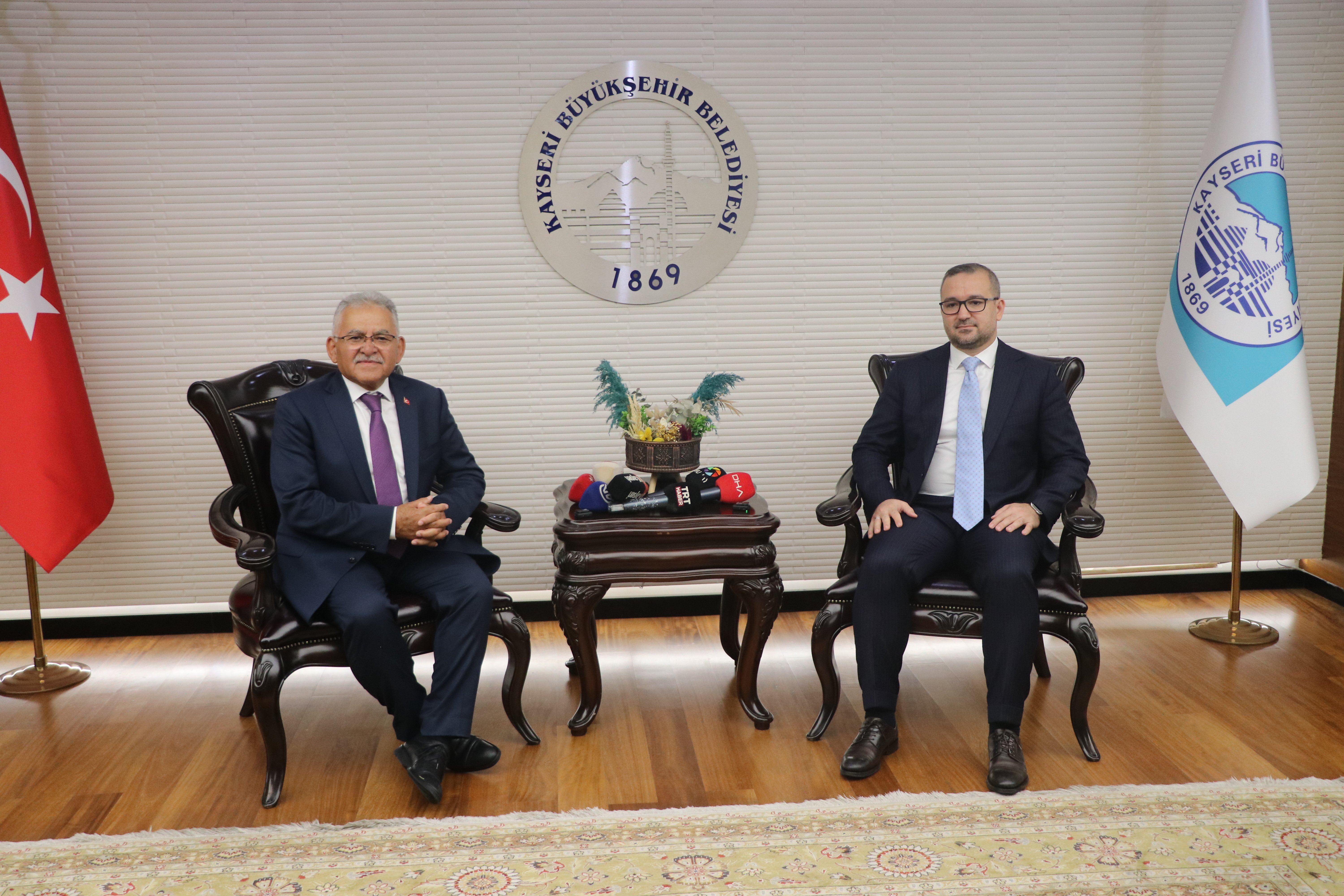 Fatih Karahan Kayseri Büyükşehir Belediyesi ziyareti