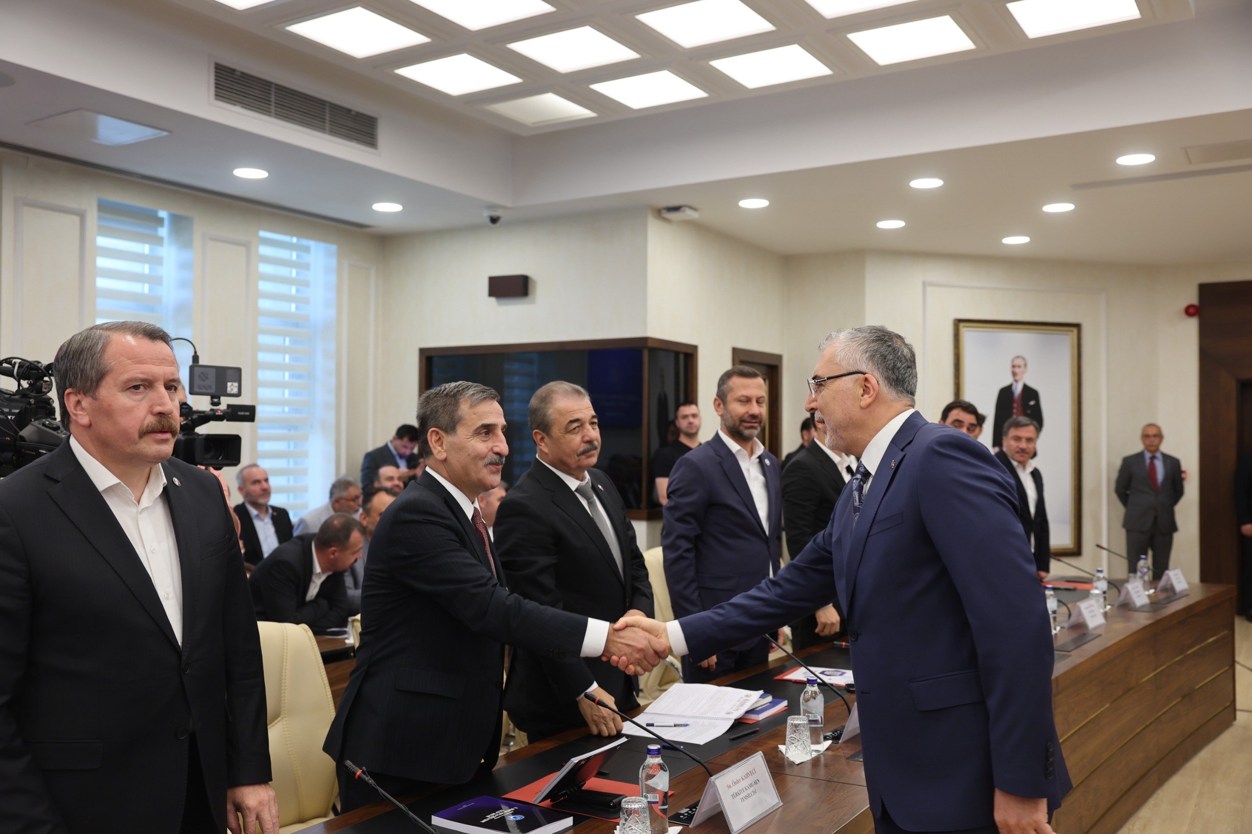 Memur-Sen Toplu İş Sözleşmesi Toplantısı