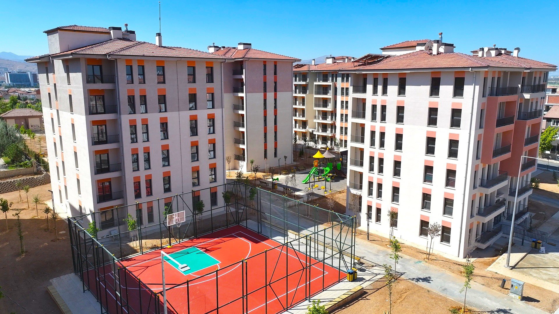 Malatya deprem konutları inşaat çalışmaları