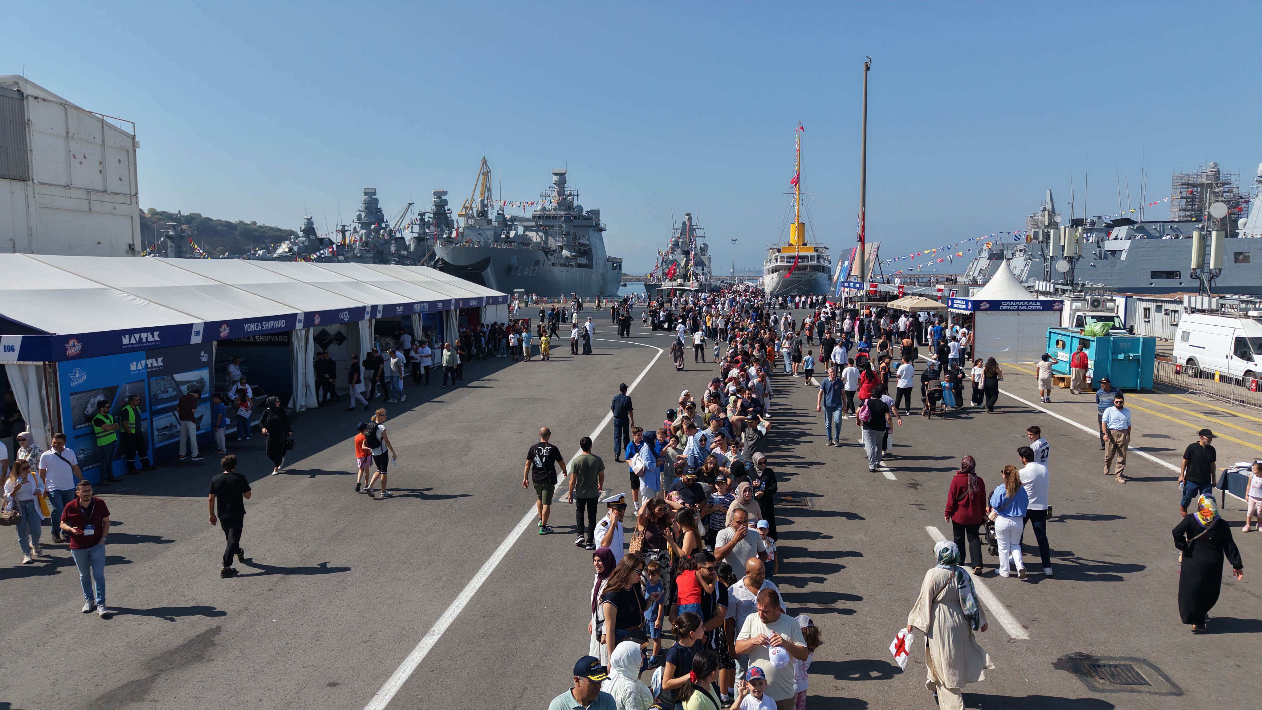 TEKNOFEST Mavi Vatan Ziyaretçiler