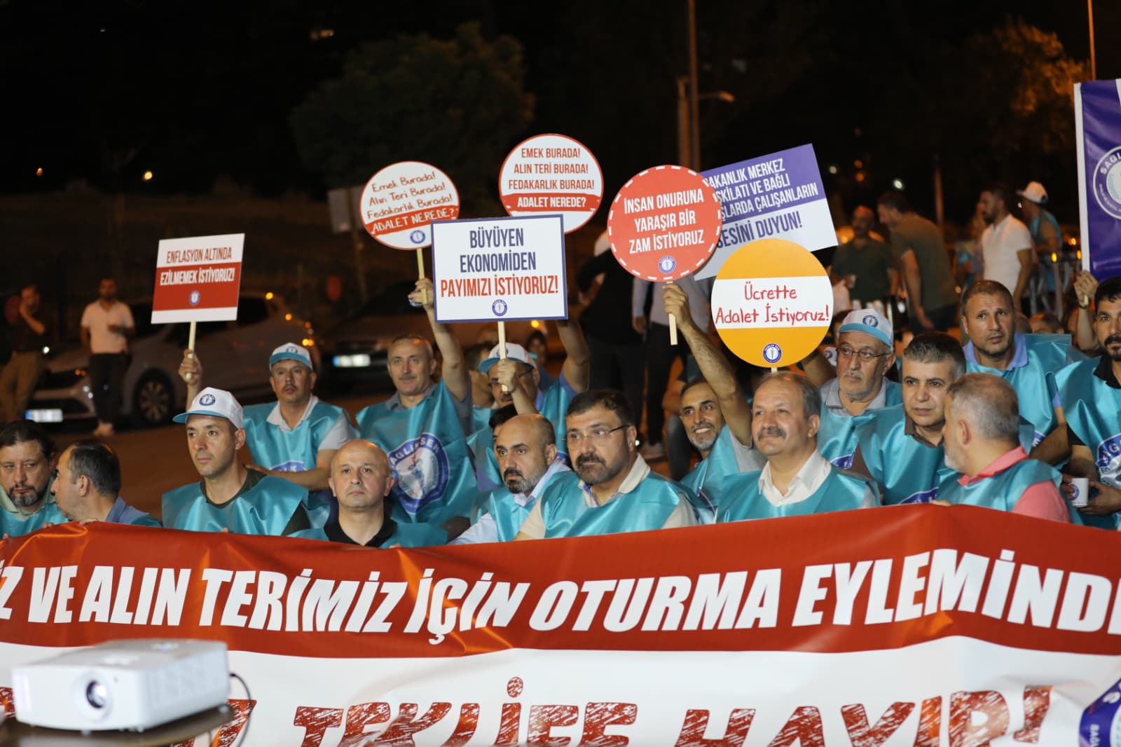 Sağlık-Sen Eylemi