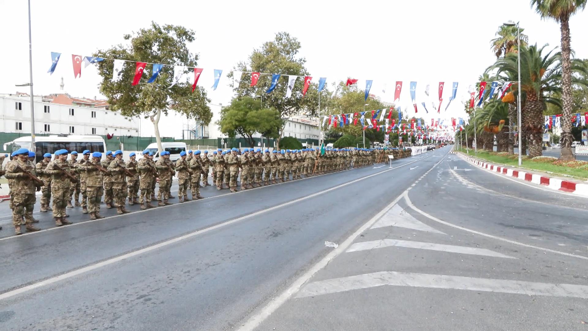 30 Ağustos Zafer Bayramı tören provası