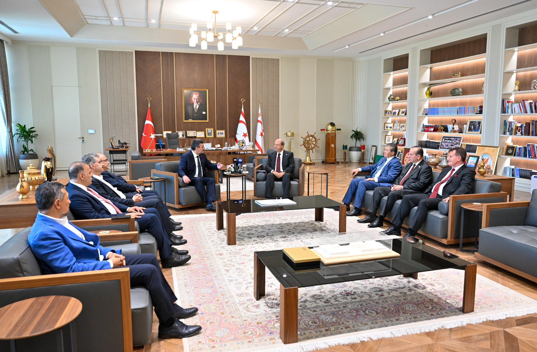 Cevdet Yılmaz Ersin Tatar Görüşmesi