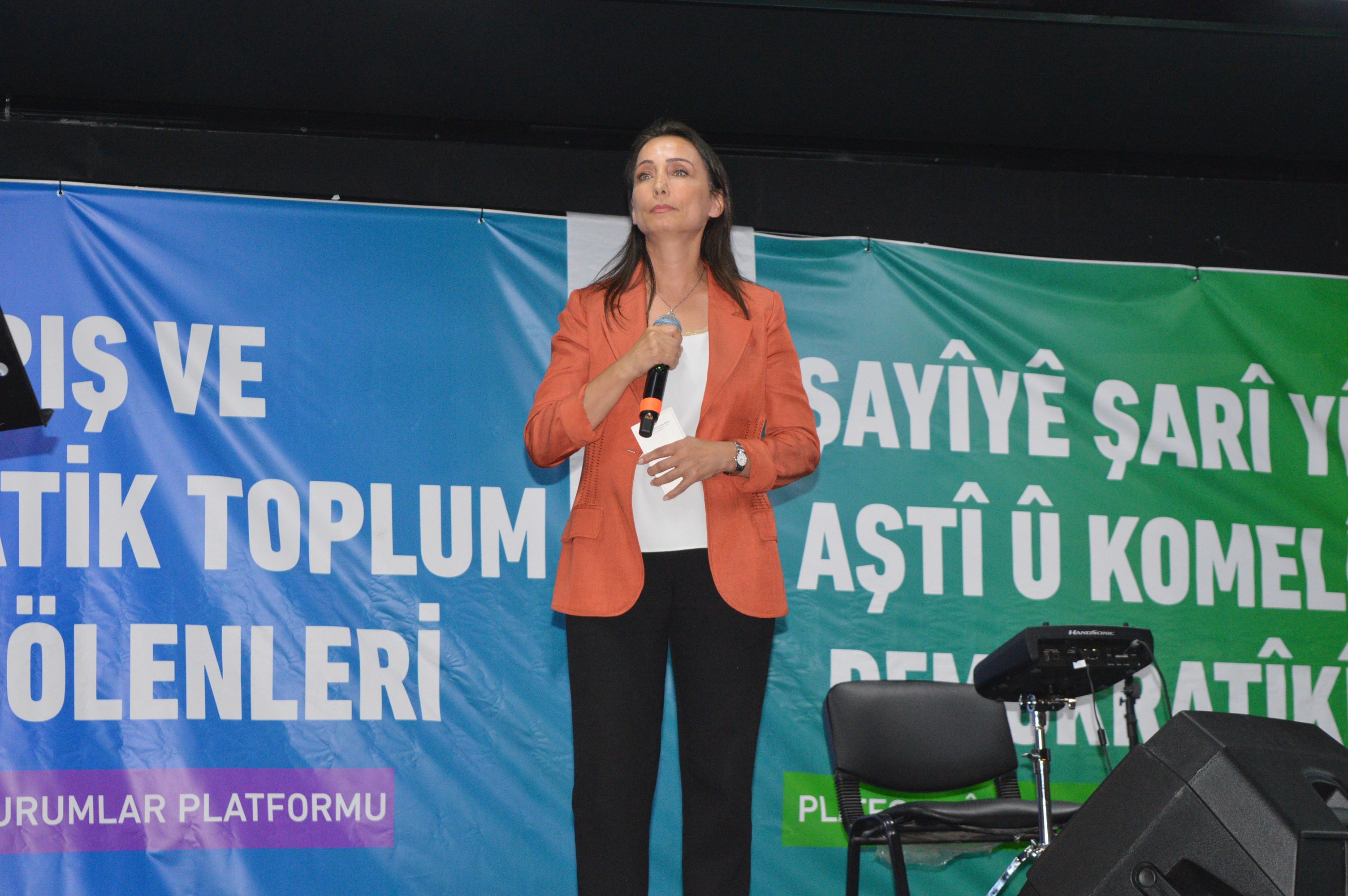 Barış etkinliği katılımcıları