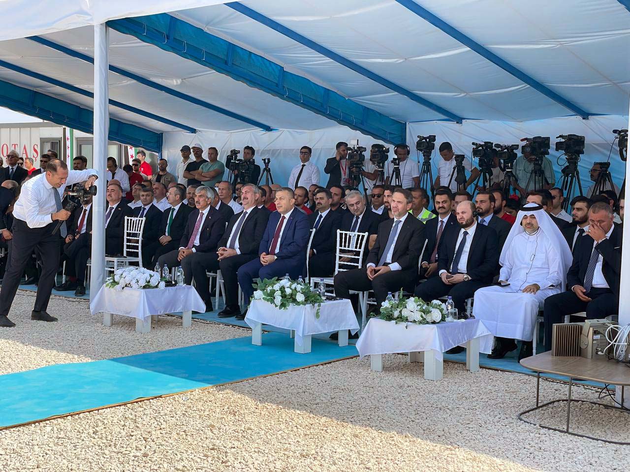 Türkiye-Suriye Doğal Gaz Boru Hattı Açılış Töreni