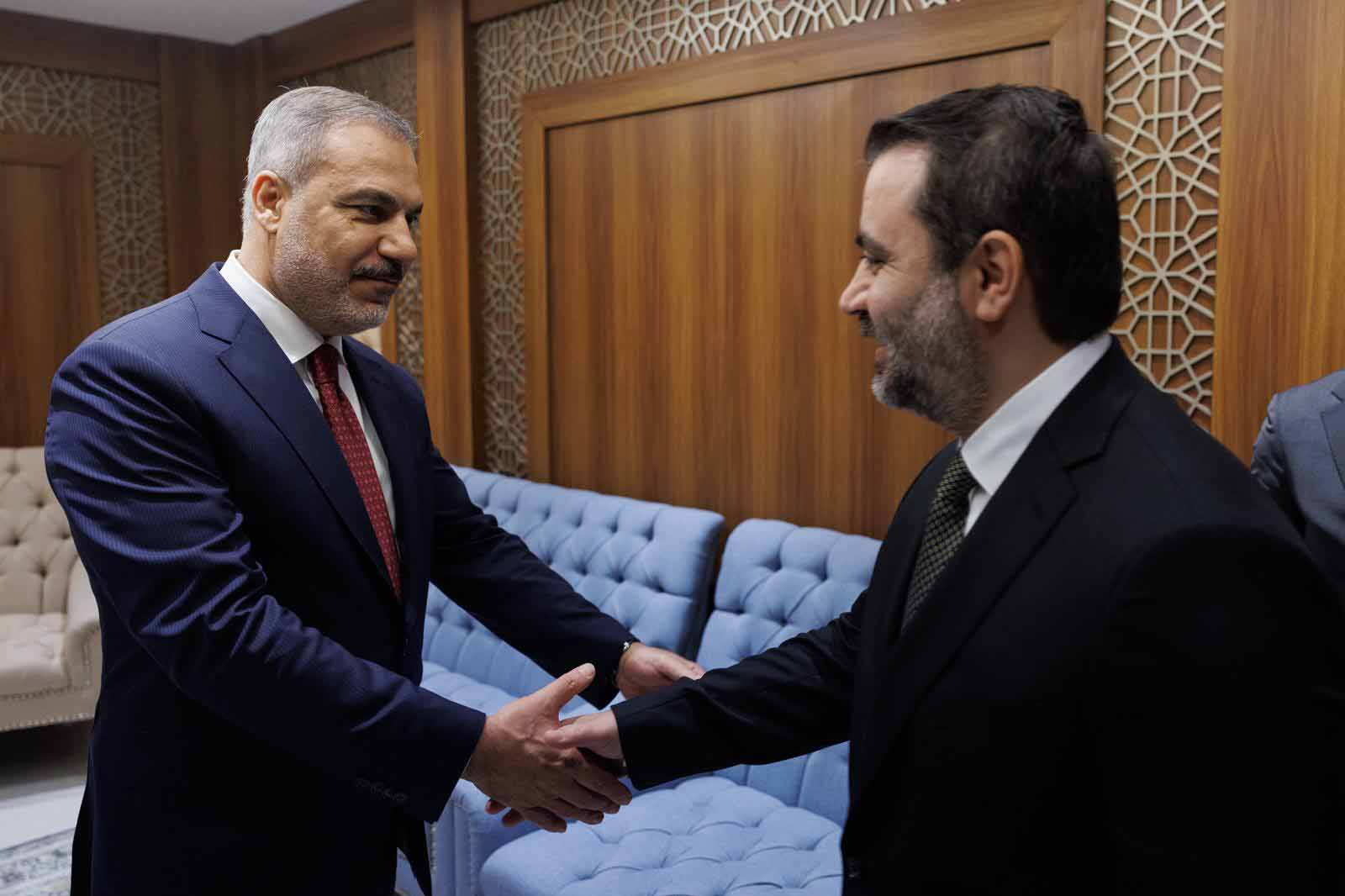 Hakan Fidan Suriye Dışişleri Bakanı görüşmesi