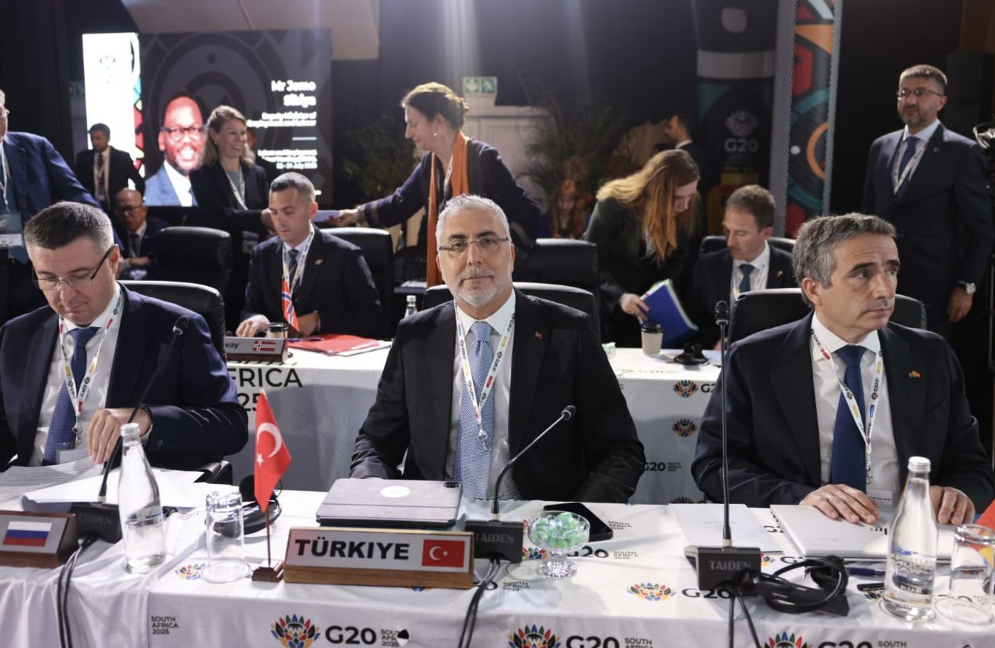Bakan Vedat Işıkhan G20 Toplantısı