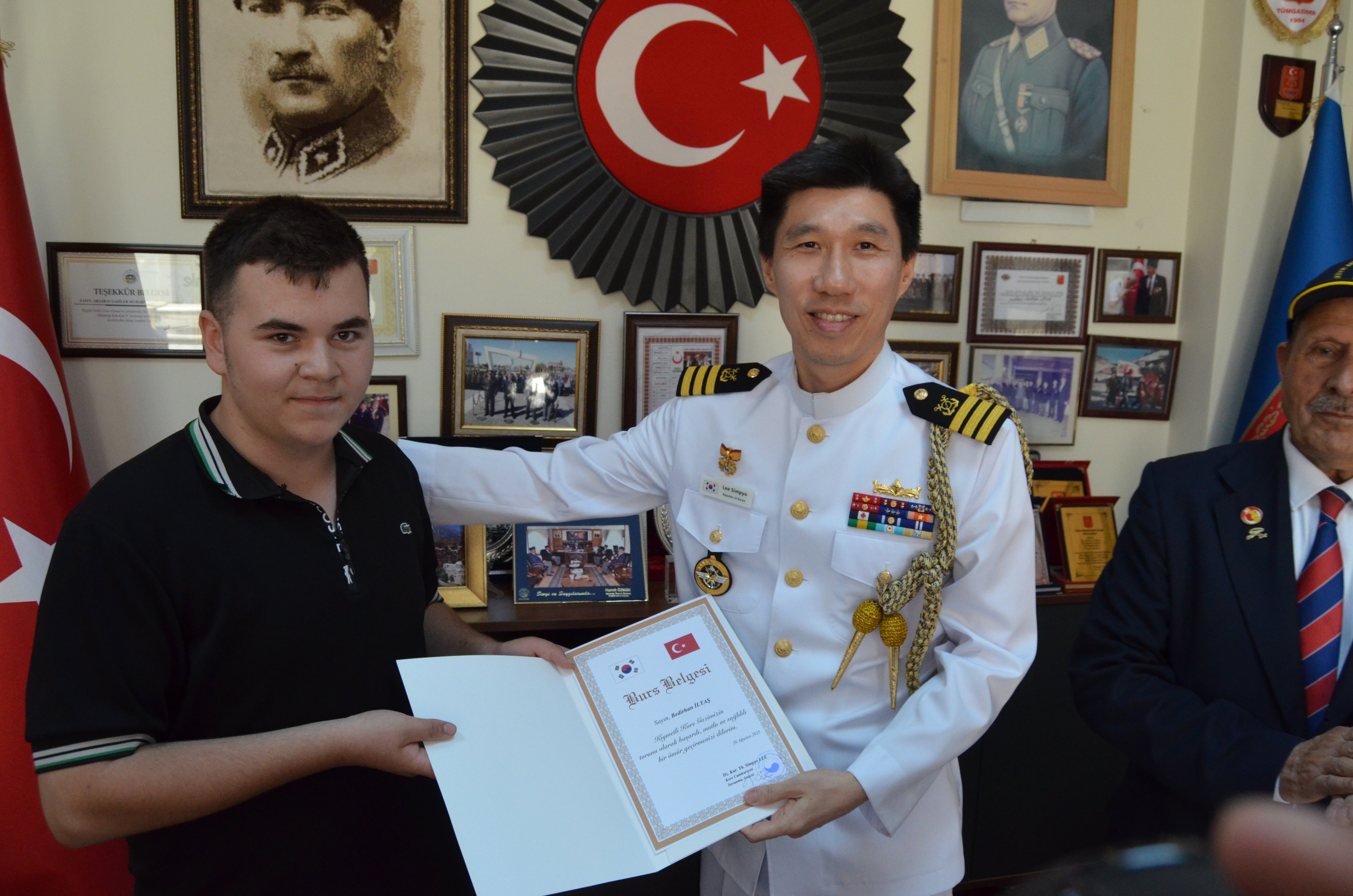 Kore Savunma Ataşesi Mehmet Acar ziyareti