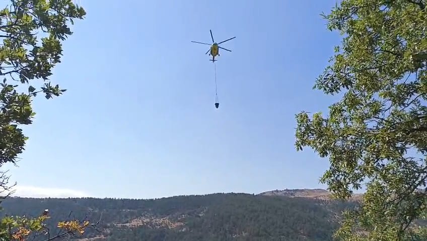 Amasya yangın sonrası hasar