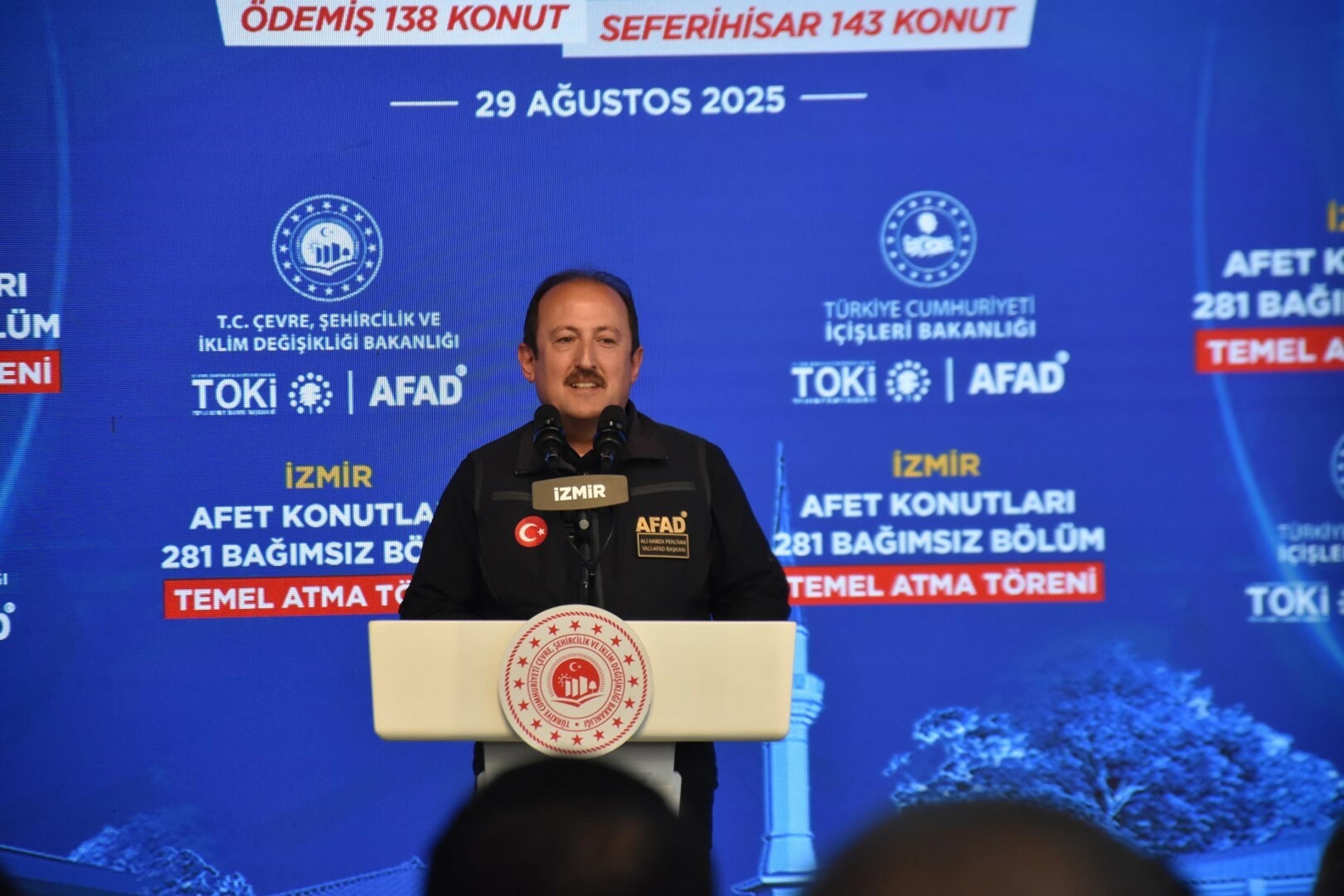 Ödemiş yangın sonrası inşa çalışmaları
