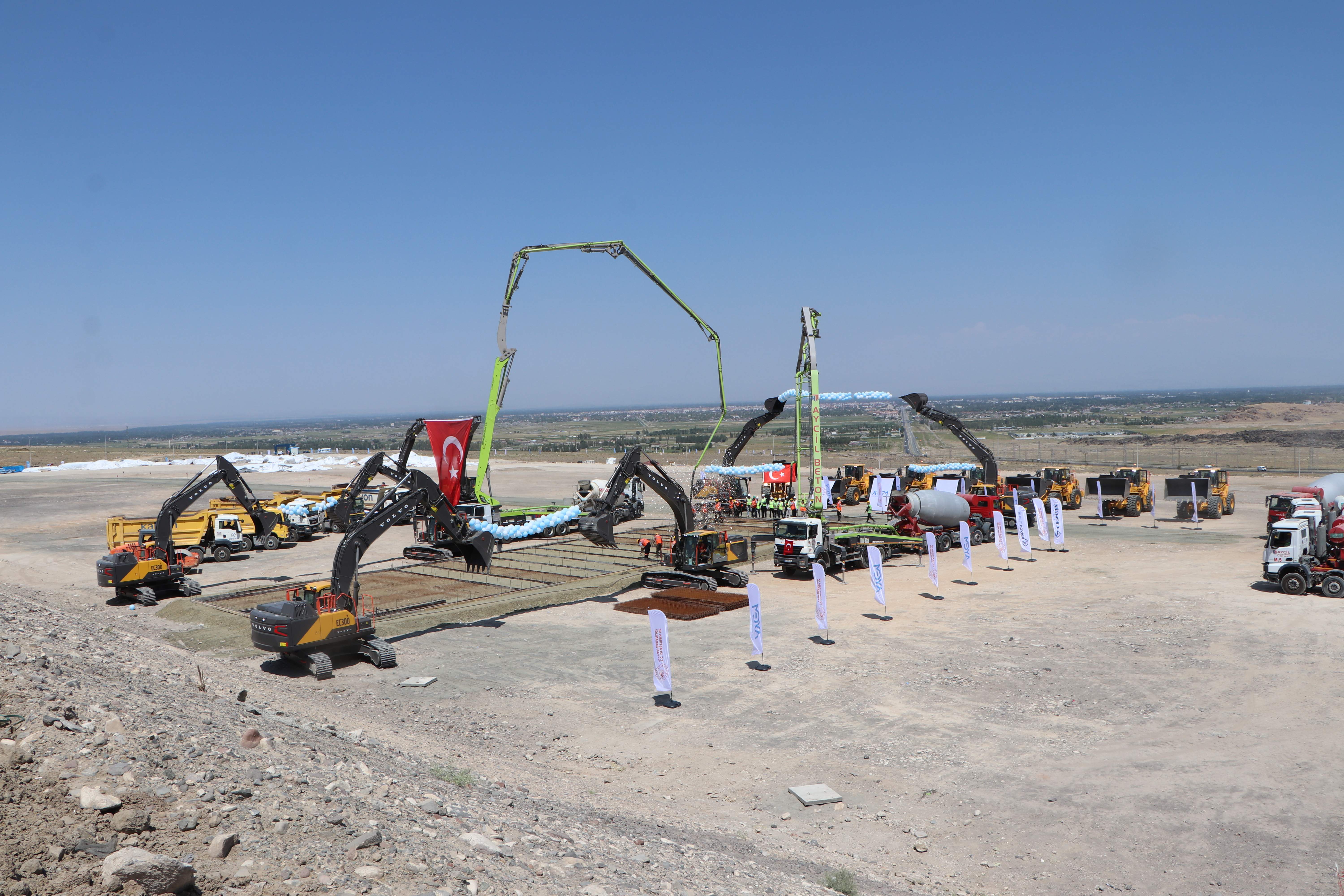 Kars-Iğdır Demiryolu Temel Atma Töreni