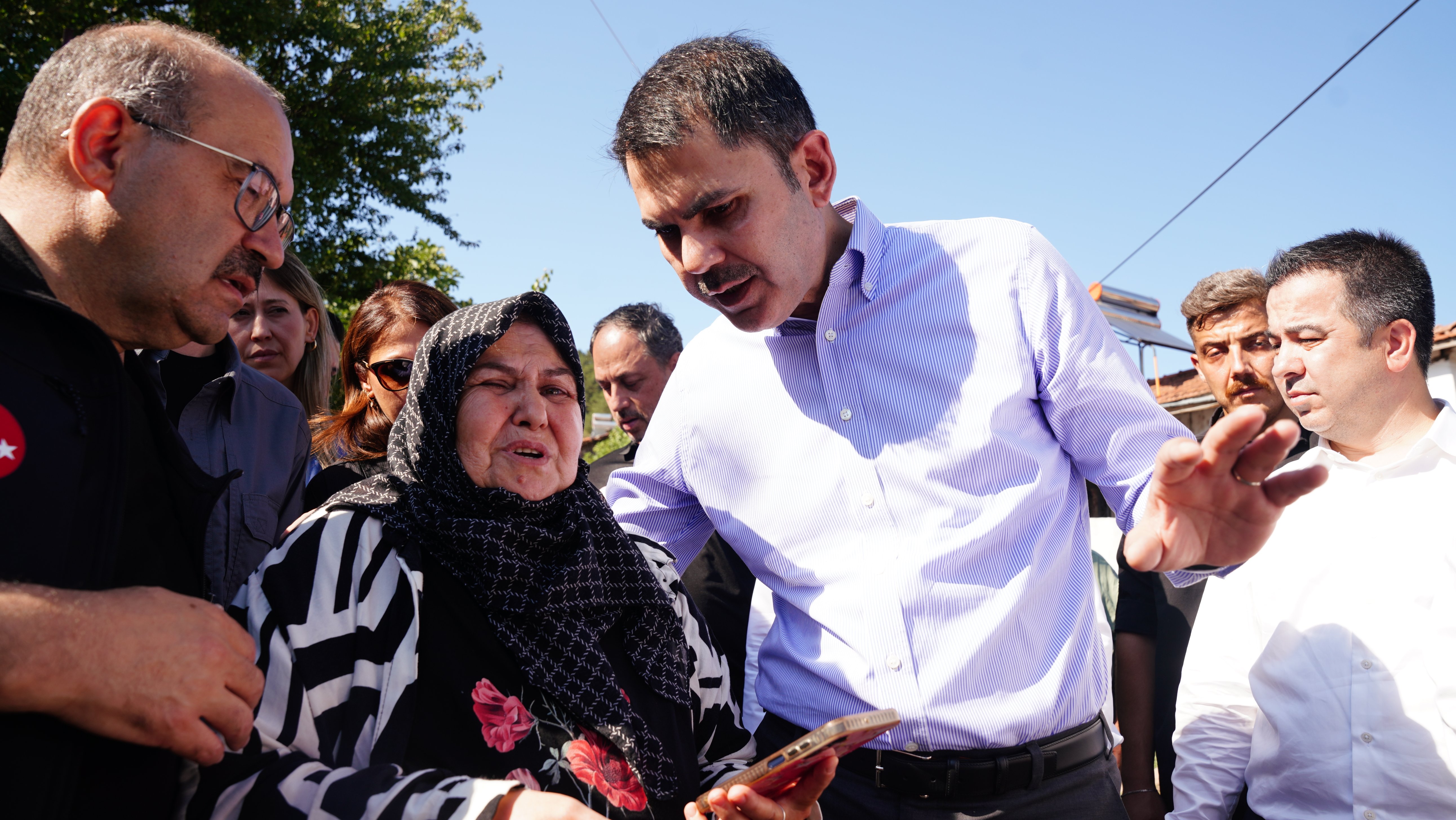 Bakan Murat Kurum Sındırgı ziyareti