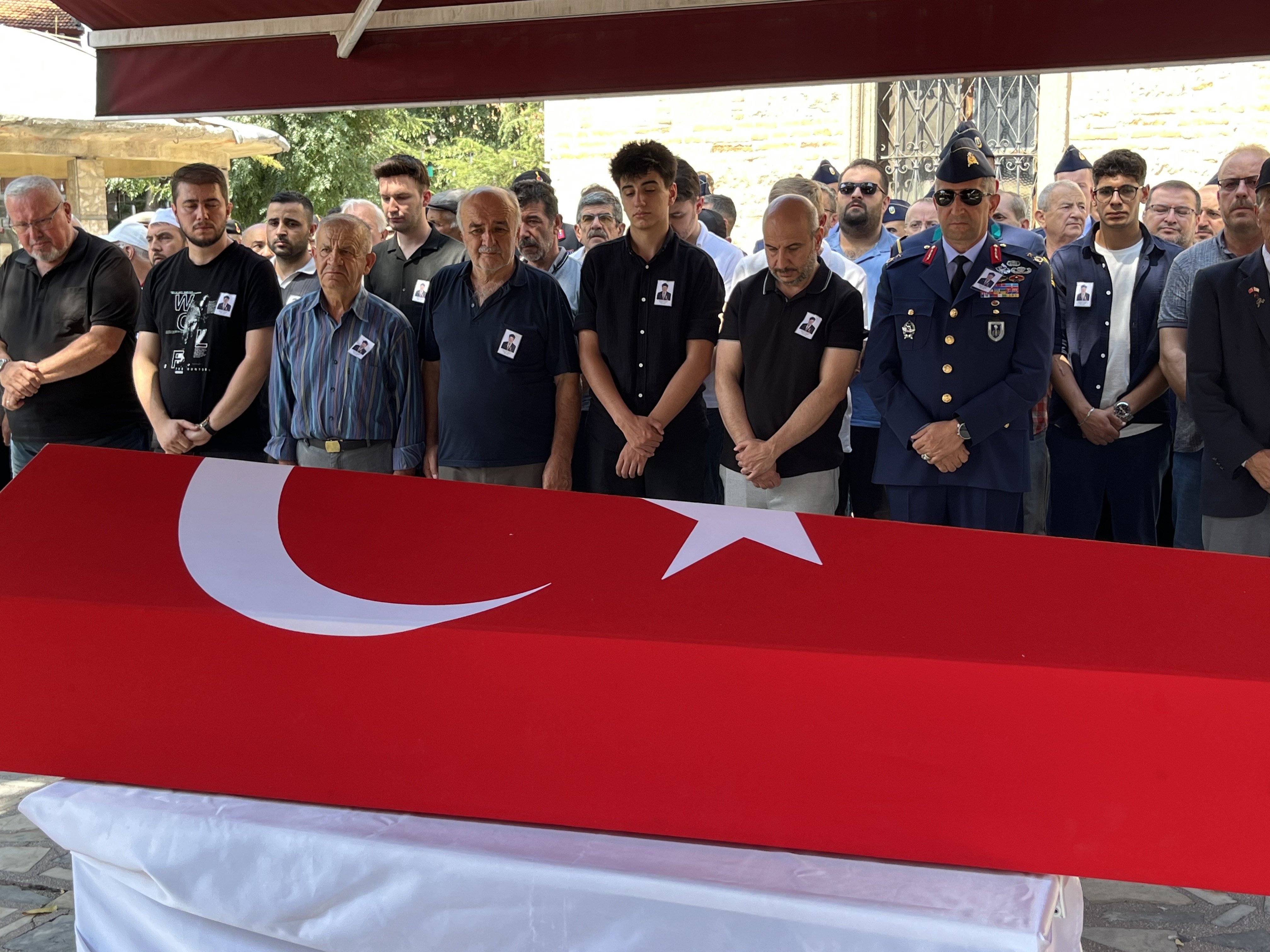 Kıbrıs Gazisi Hüseyin Özkan cenaze töreni