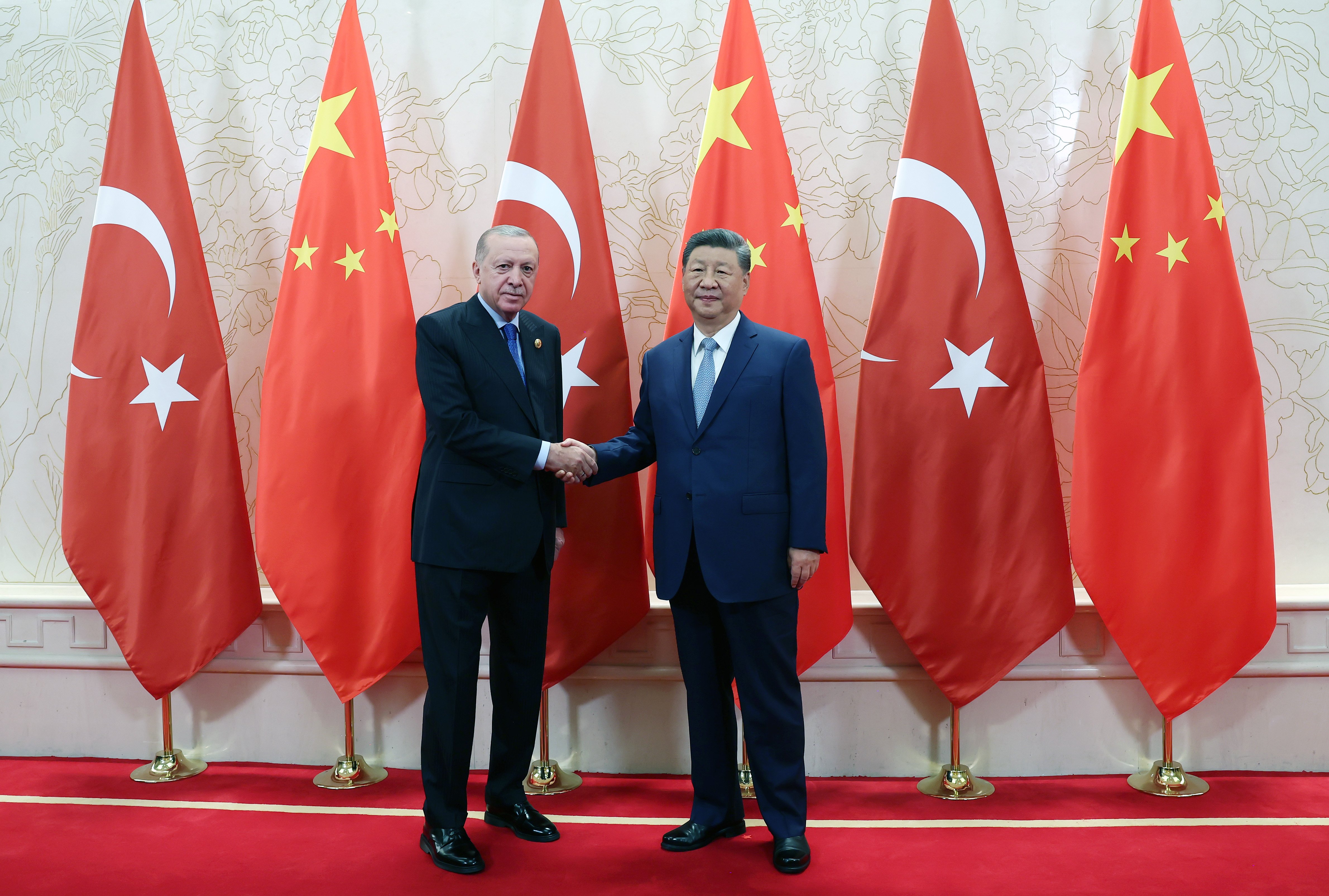 Erdoğan Şi zirve görüşmesi