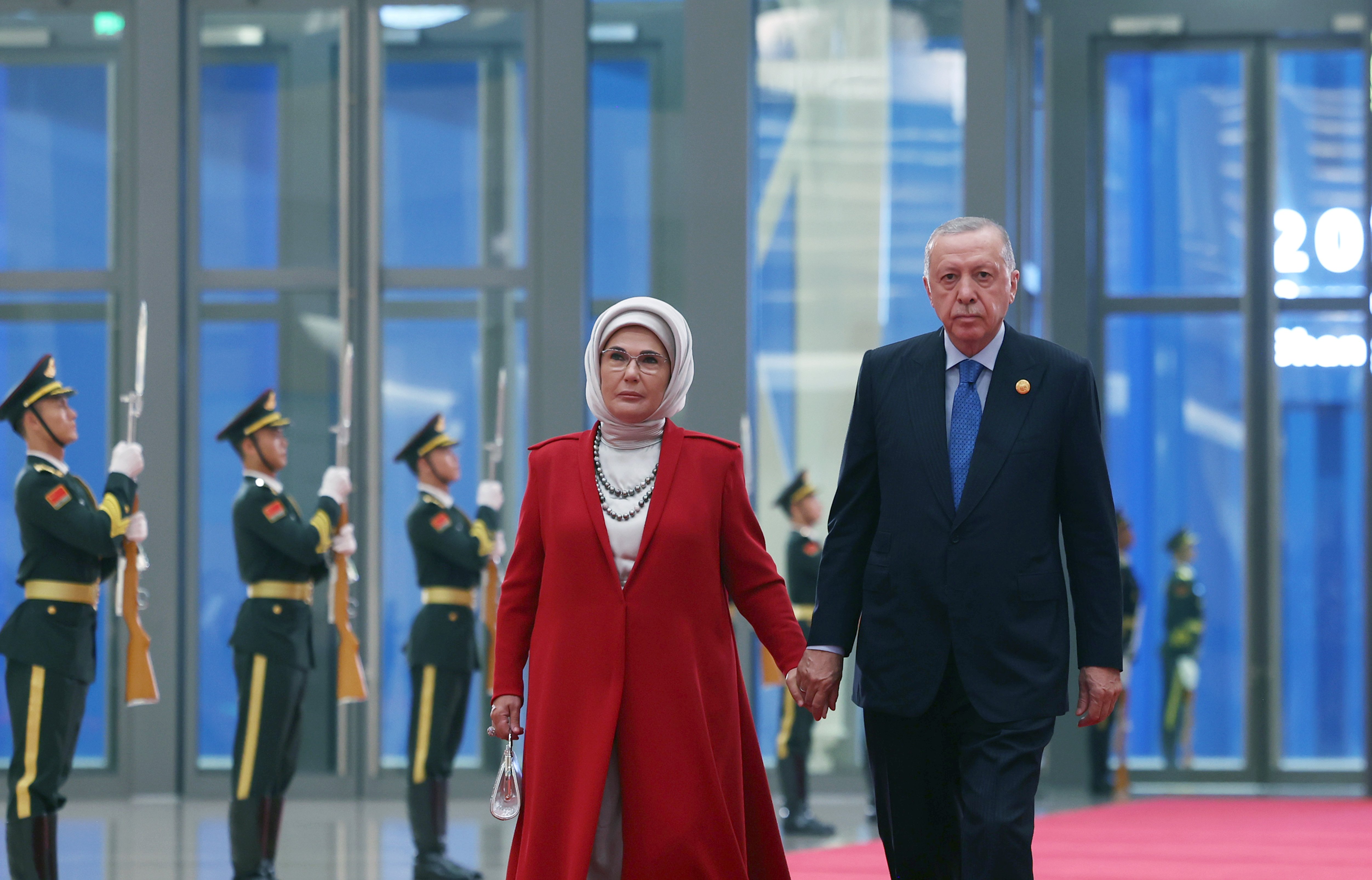 Cumhurbaşkanı Erdoğan zirvede