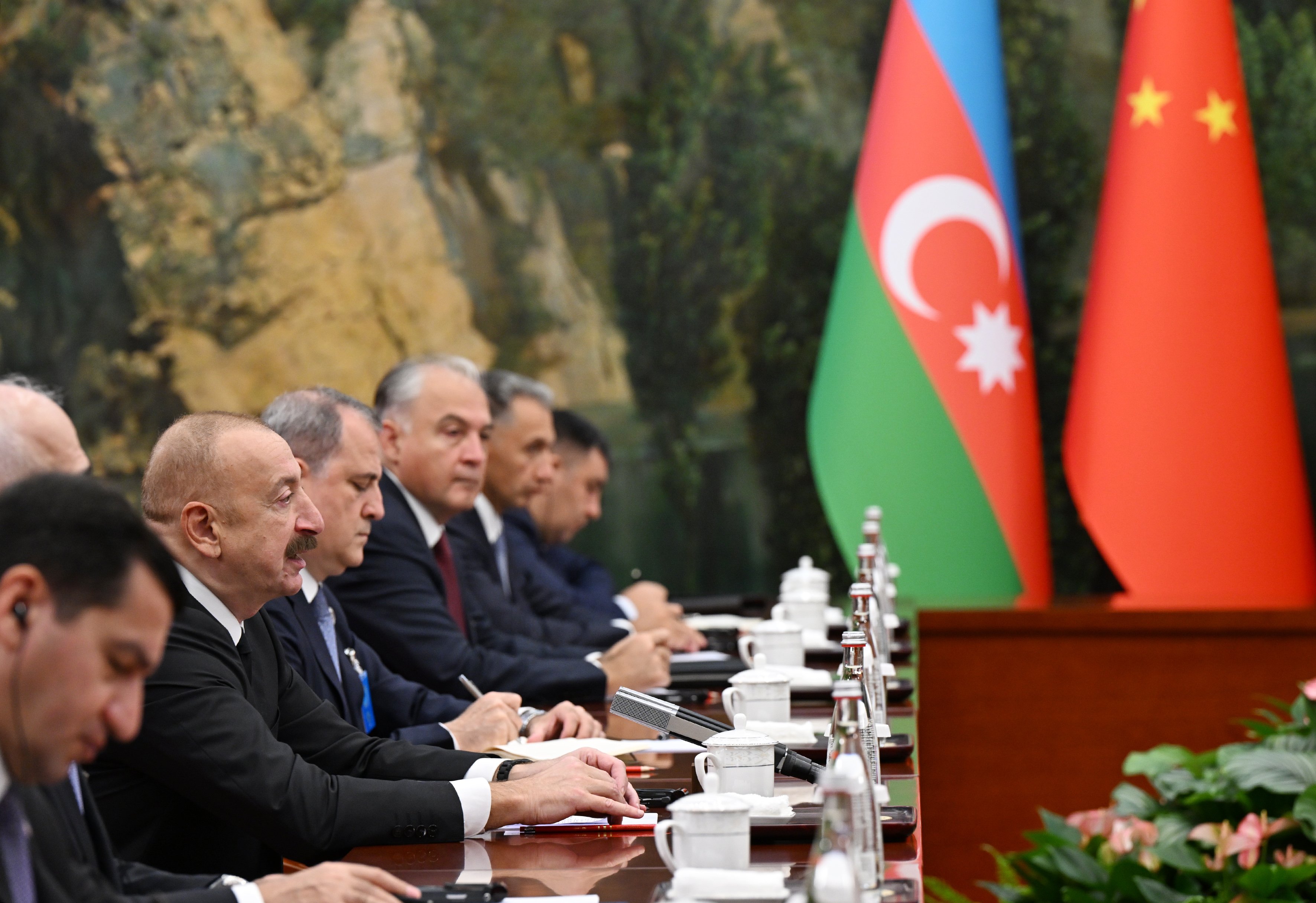 Şi Cinping İlham Aliyev görüşmesi