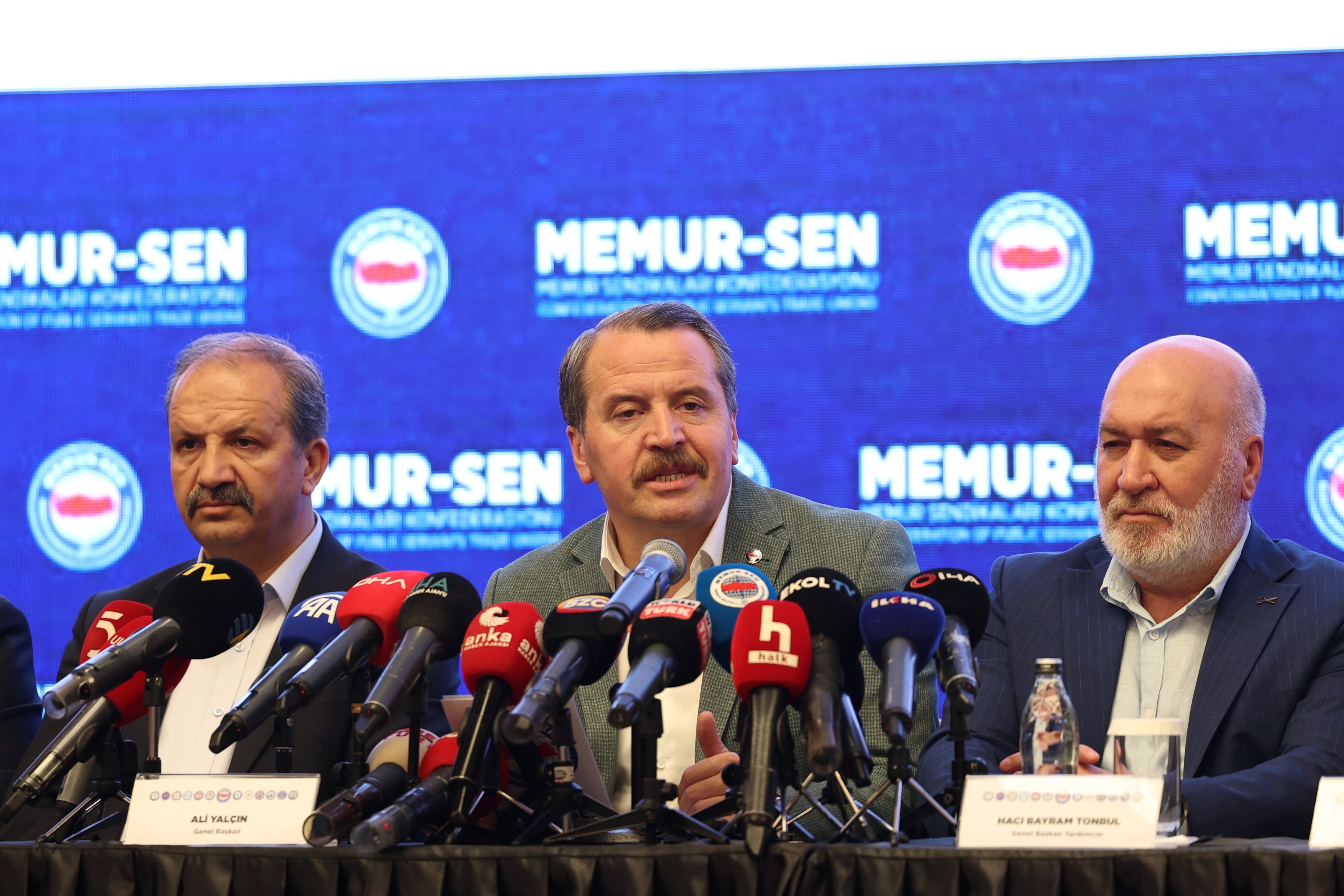 Memur-Sen Basın Toplantısı