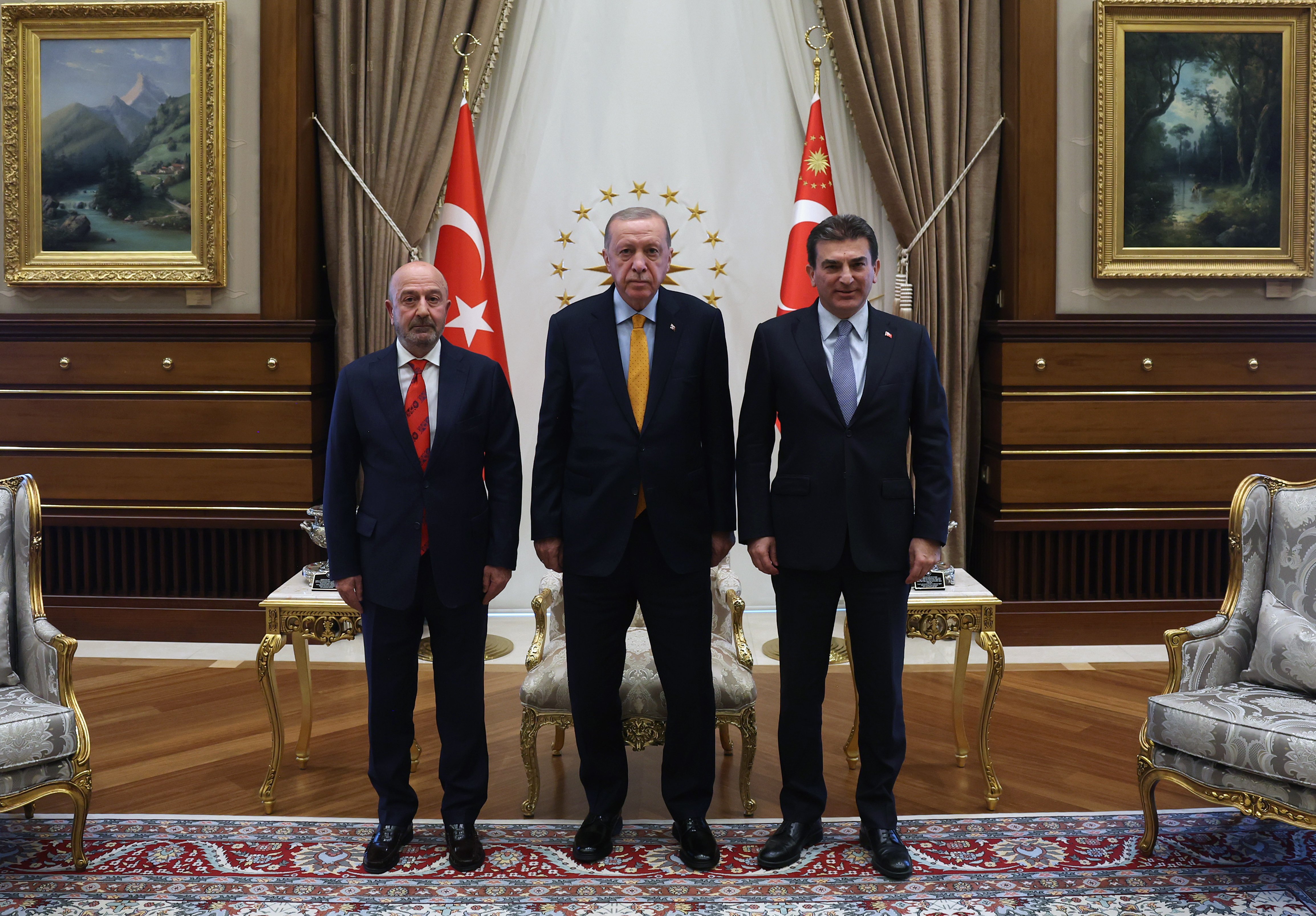 Cumhurbaşkanı Erdoğan OYAK Heyeti