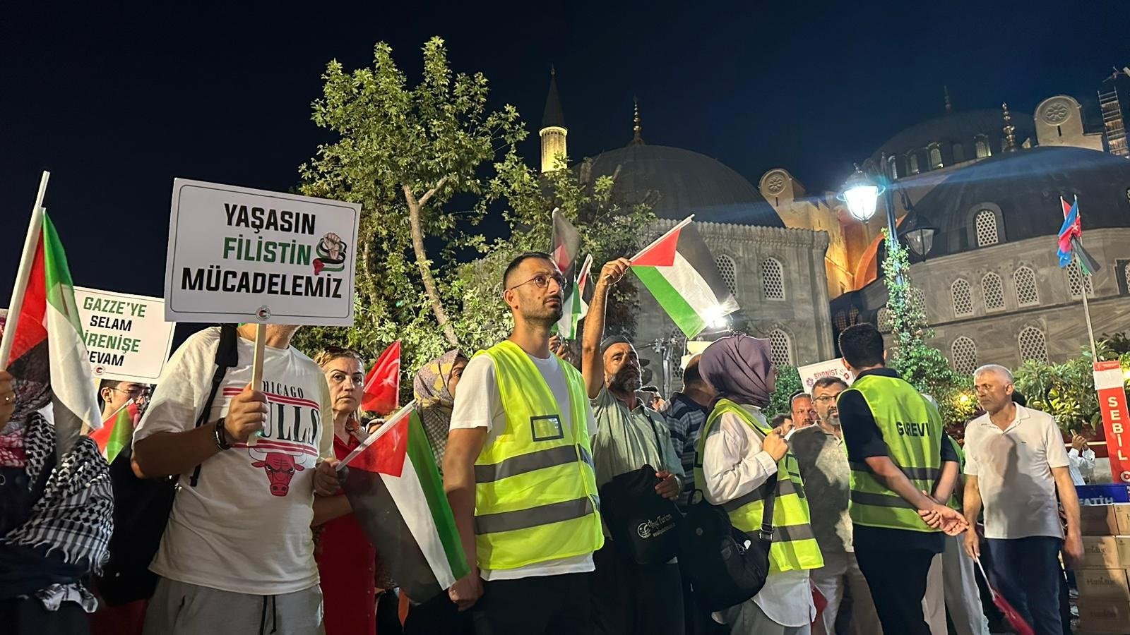 TÜRGEV Filistin dayanışması