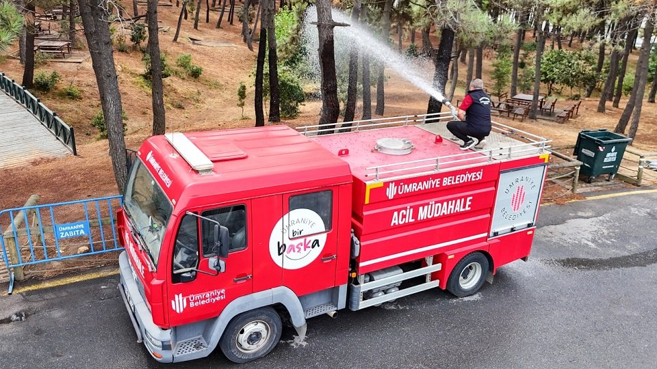 Ümraniye Belediyesi Yangın Önlemleri