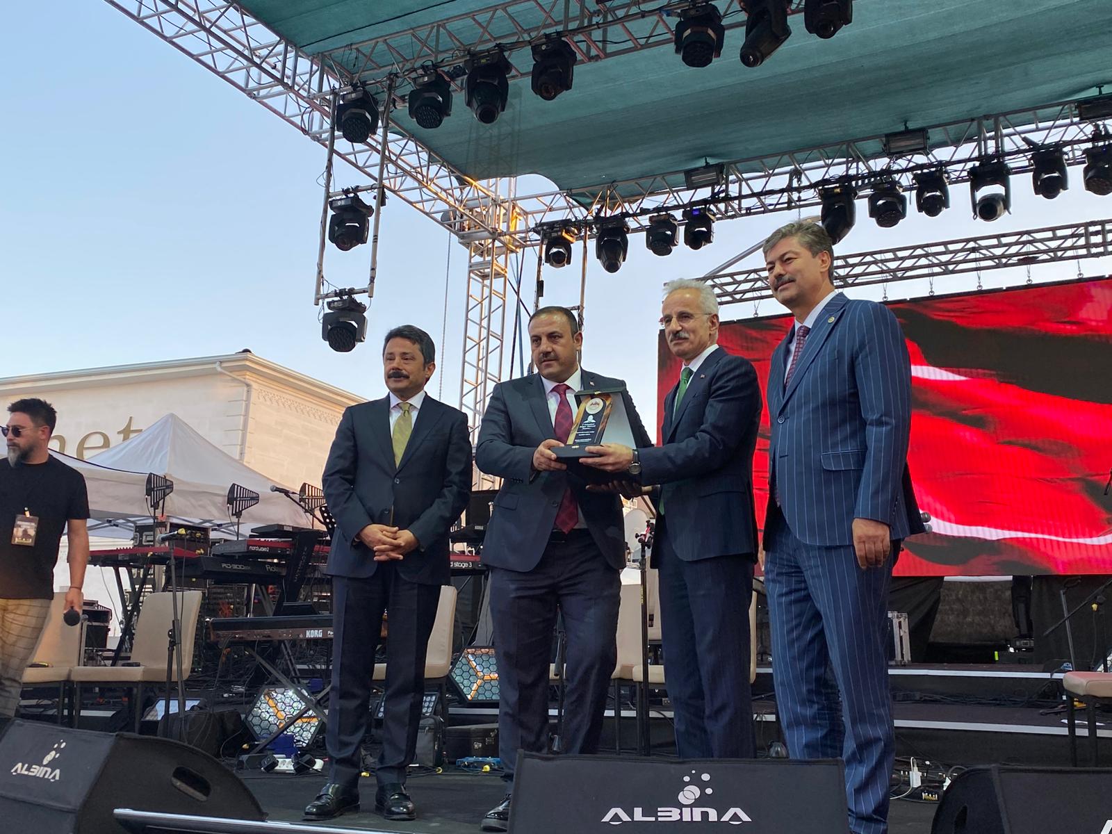 Bakan Uraloğlu festival alanı