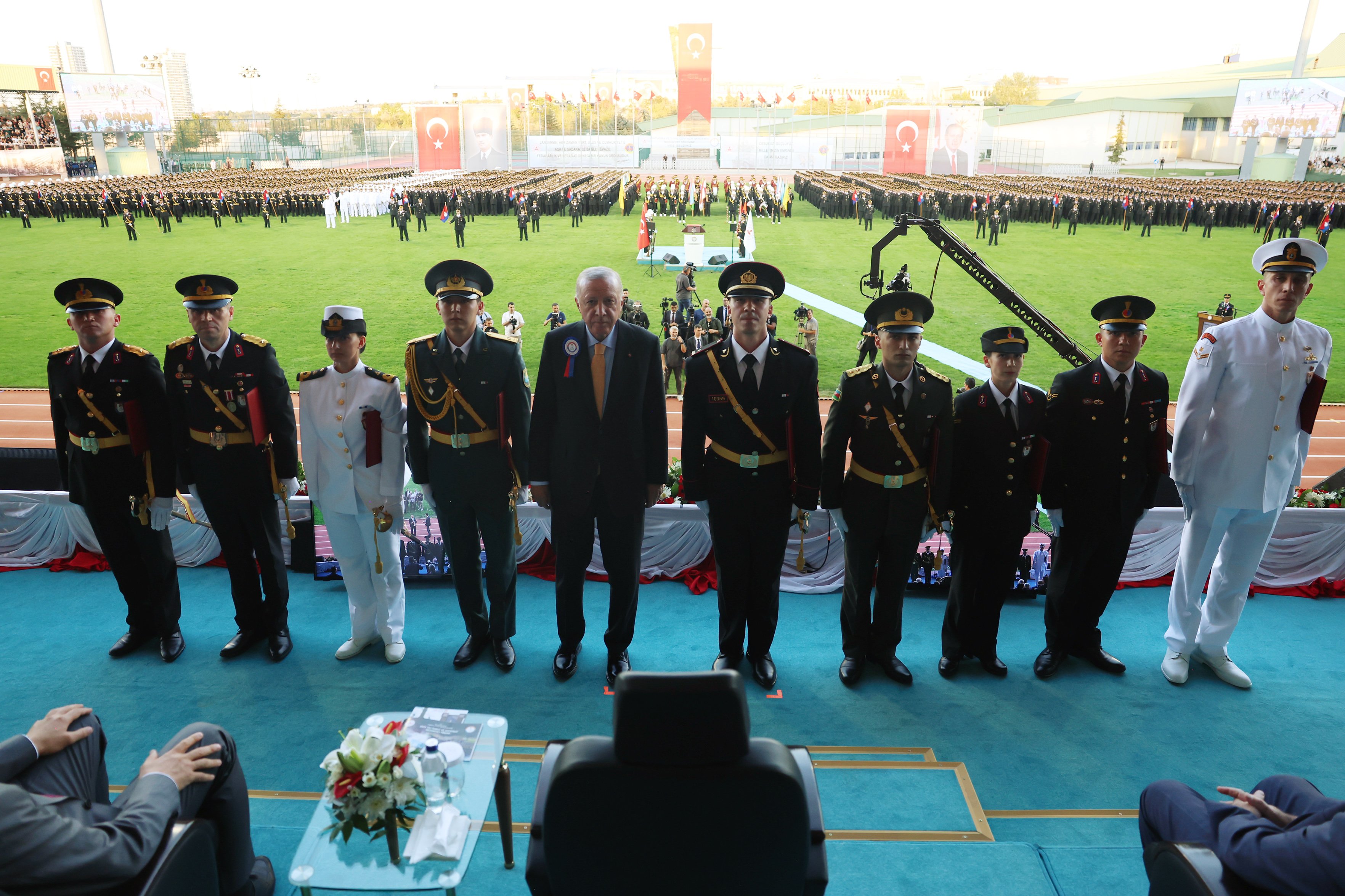 Cumhurbaşkanı Erdoğan Jandarma Töreni