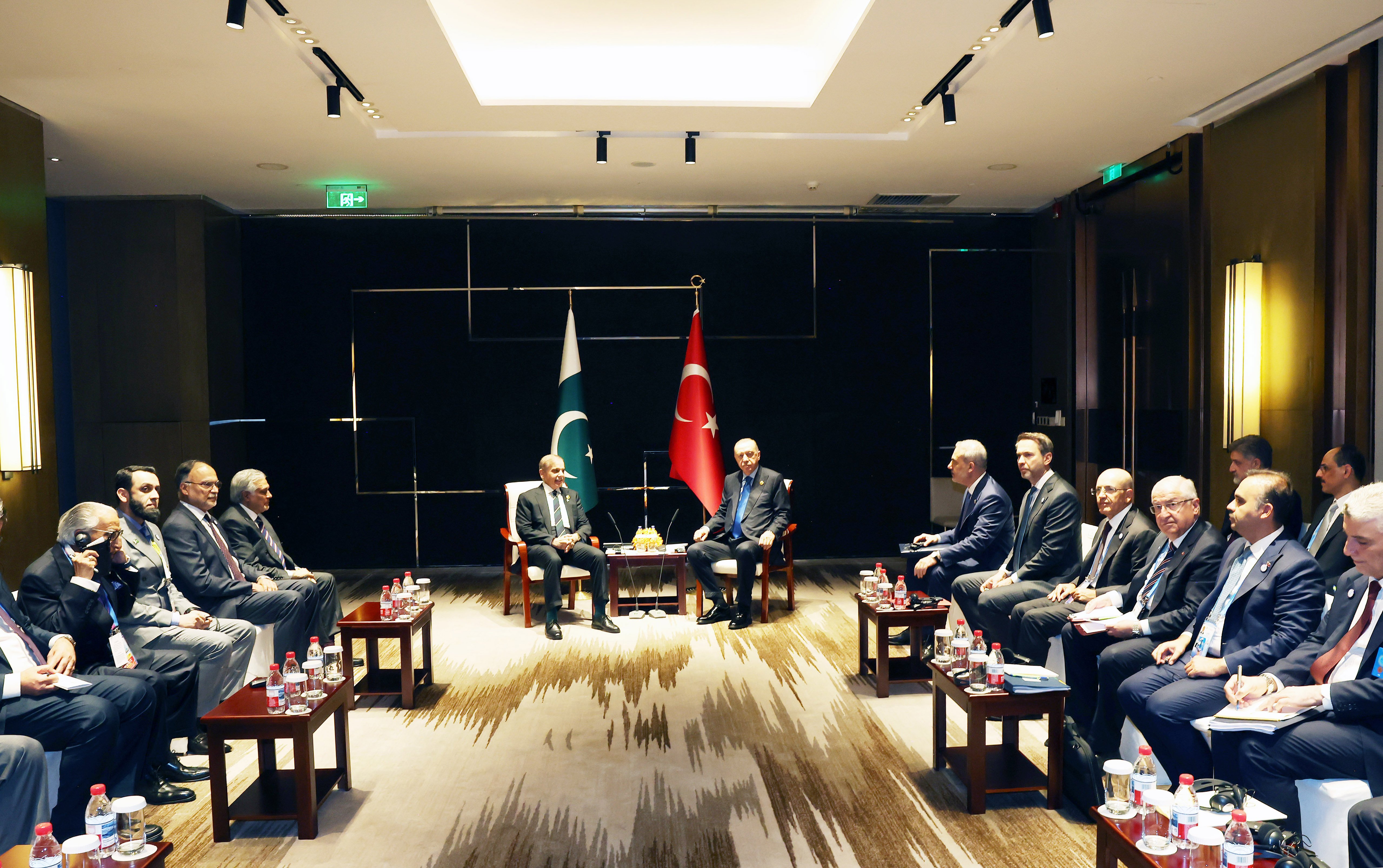 Erdoğan Şerif görüşmesi Çin