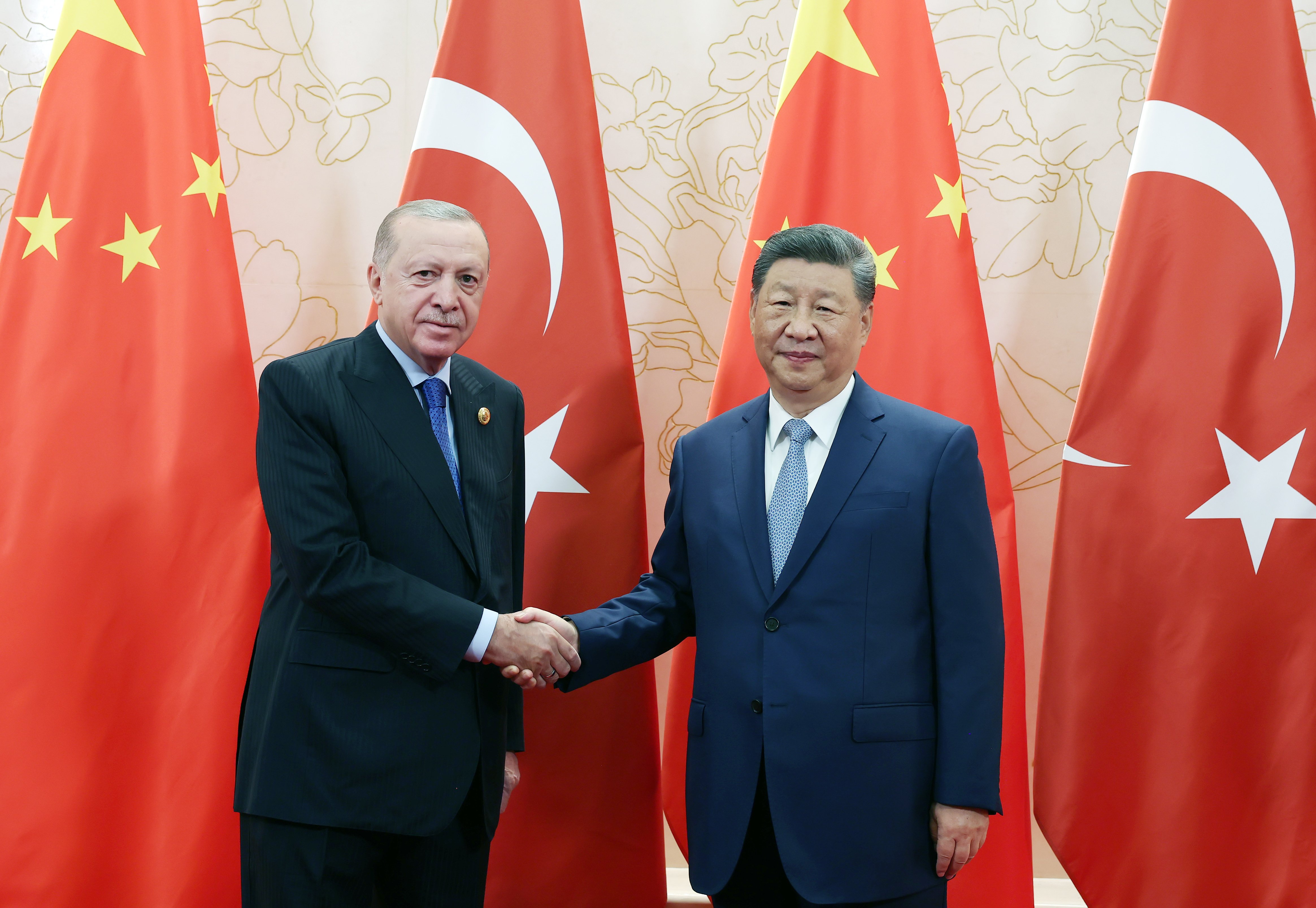 Cumhurbaşkanı Erdoğan Çin Devlet Başkanı Şi görüşmesi