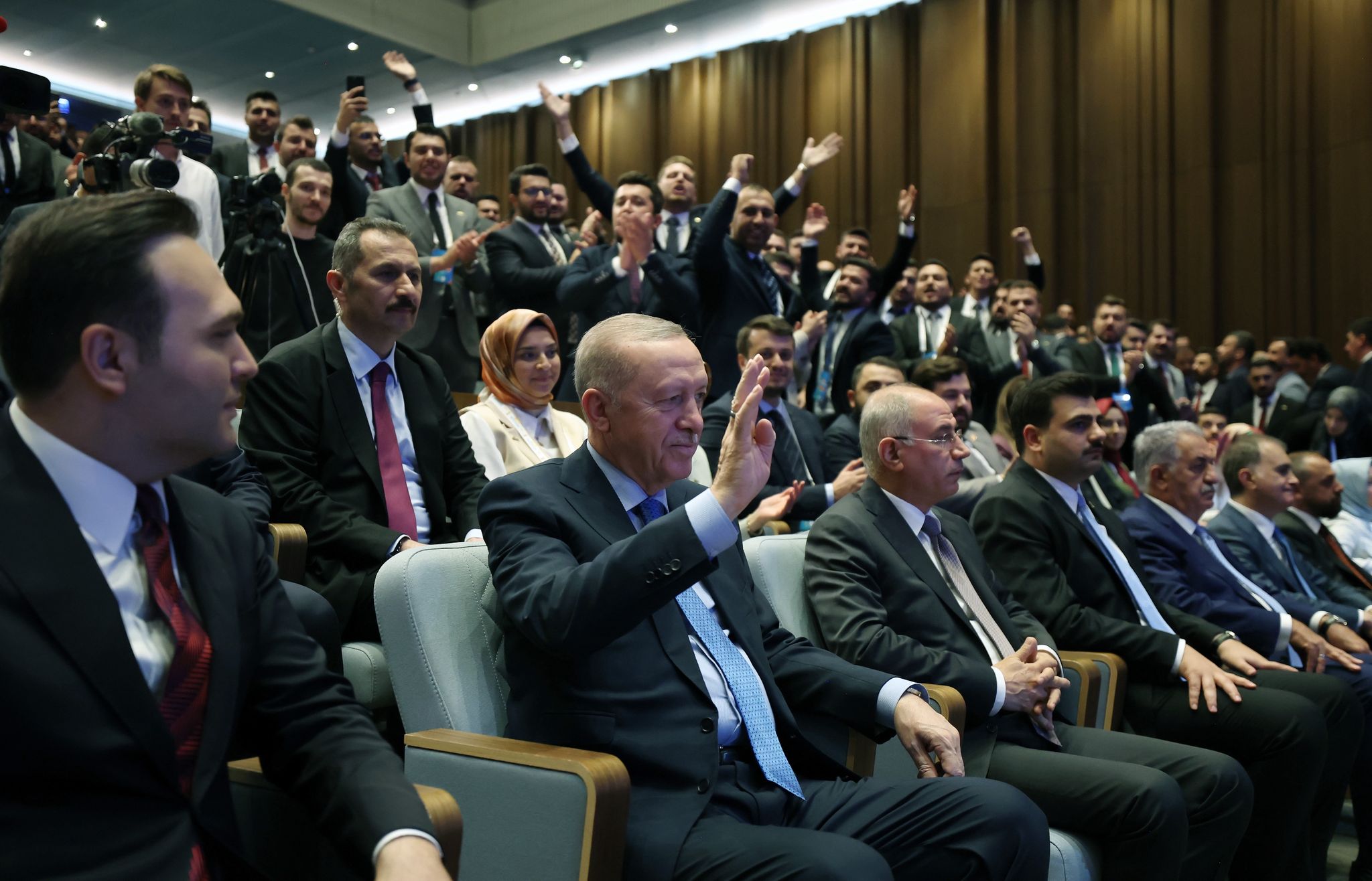 Cumhurbaşkanı Erdoğan gençlerle