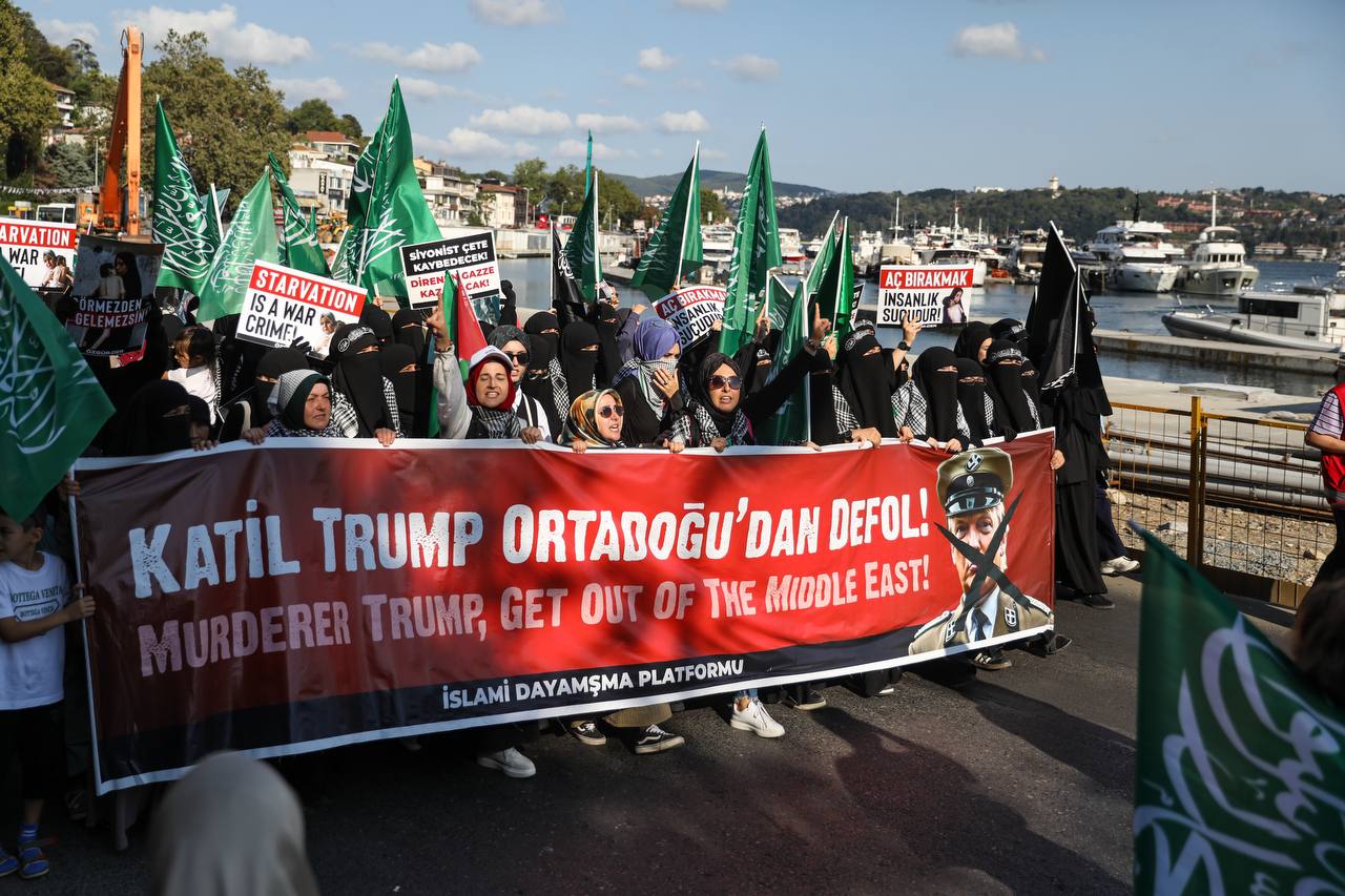 Gazze protestosu İstanbul