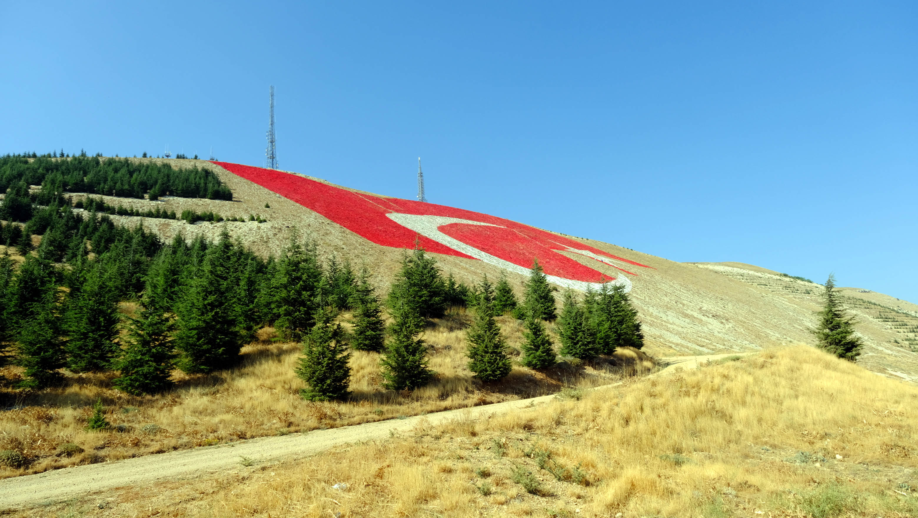 Ahır Dağı Bayrak Çalışmaları