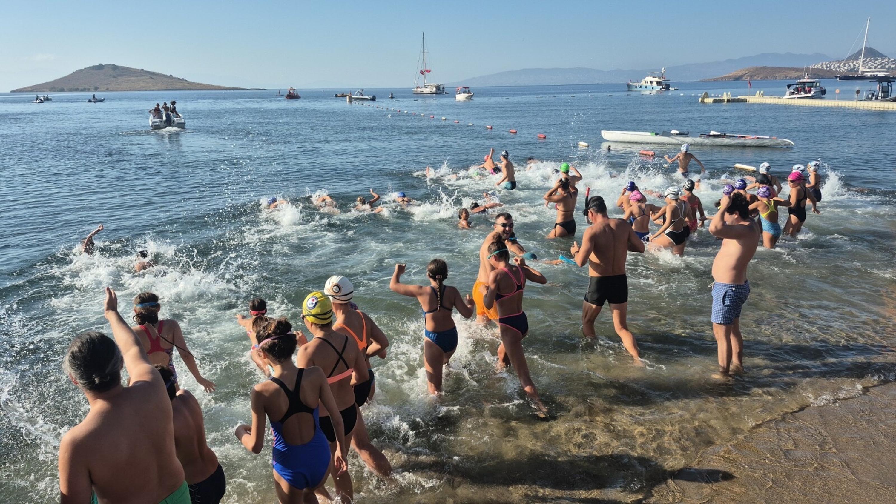 Bodrum Yüzme Etkinliği Katılımcılar