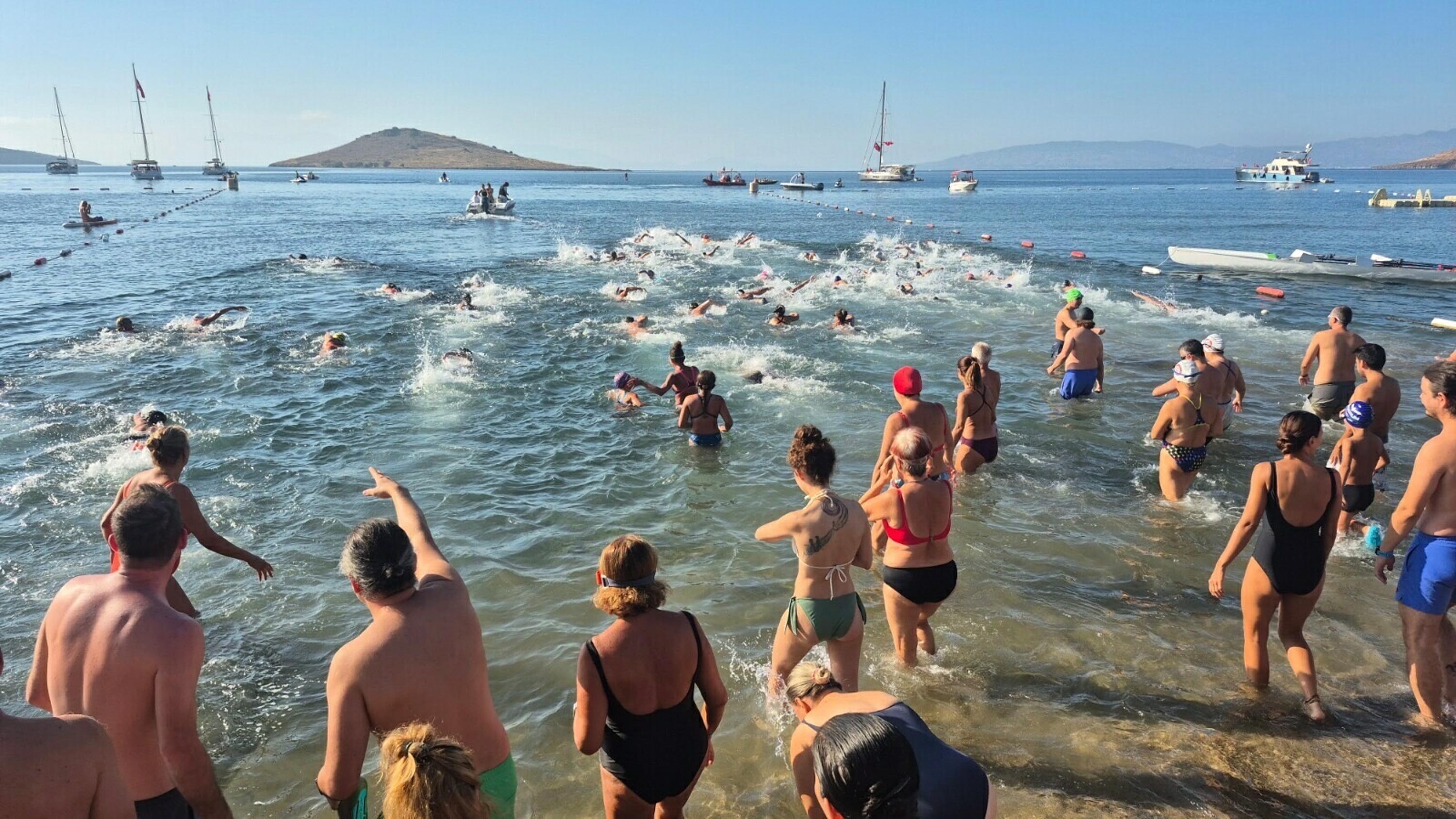 Bodrum Çelebi Adası Türk Bayrağı