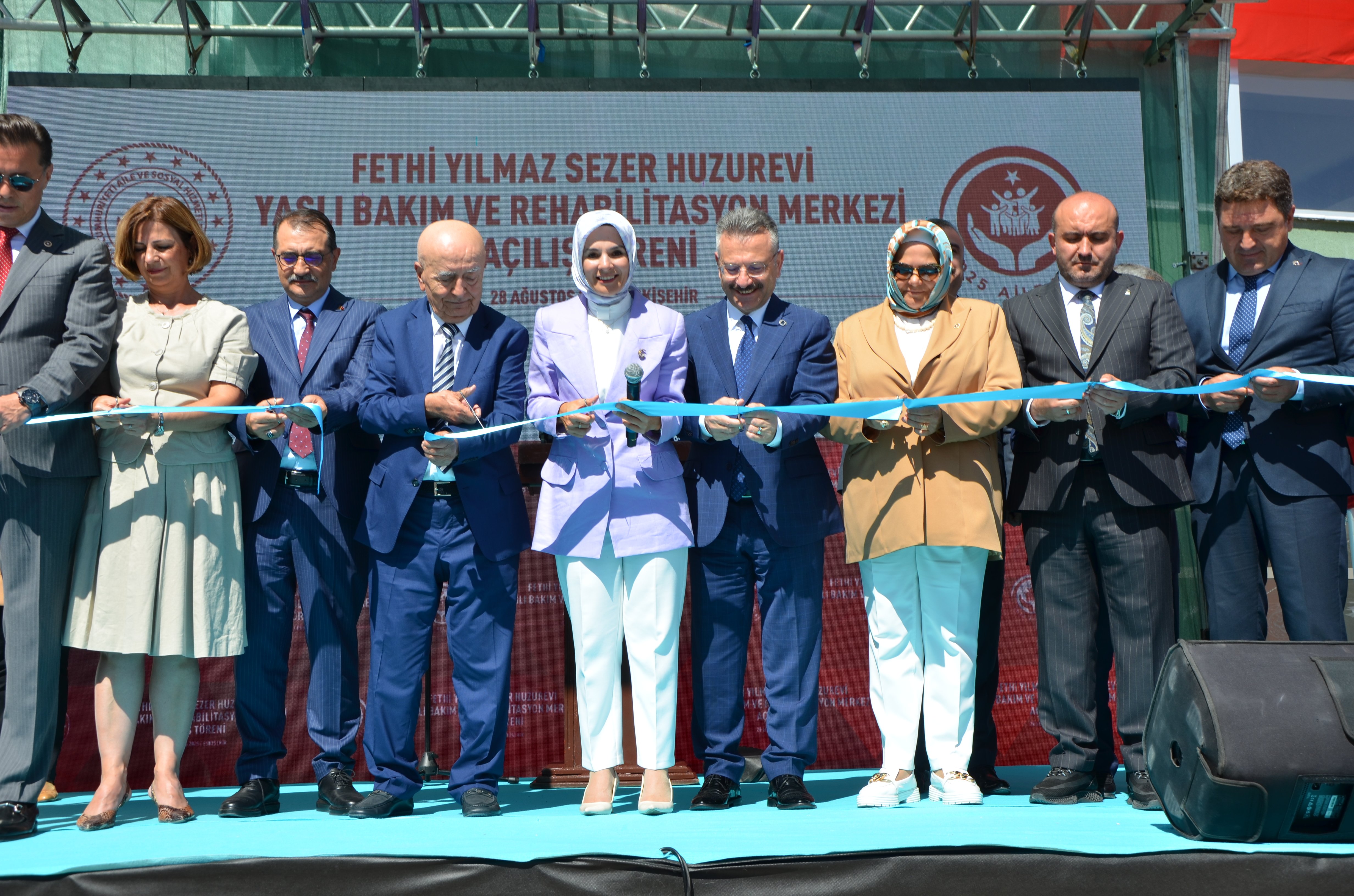 Huzurevi açılışı