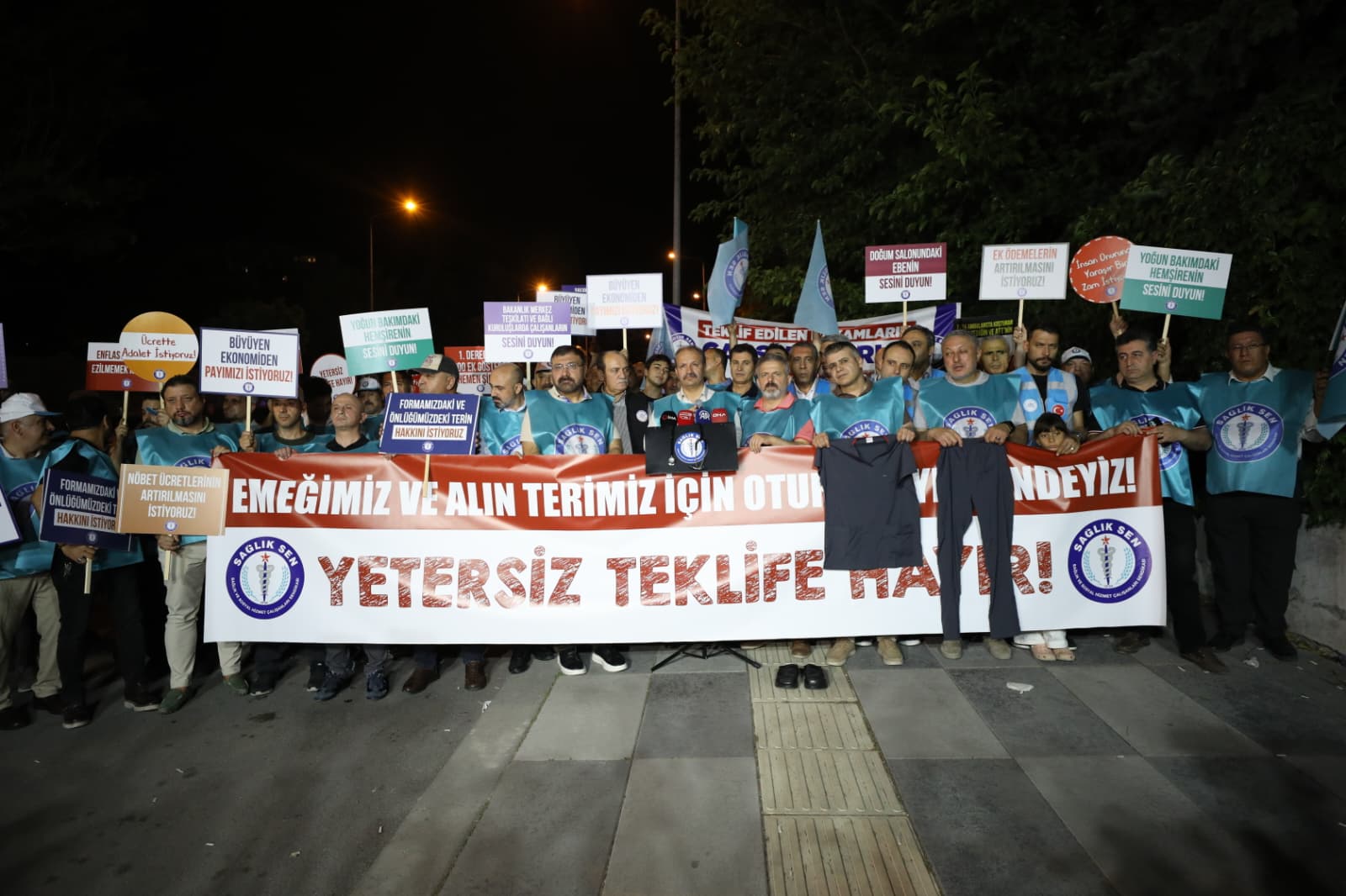 Sağlık-Sen Eylemi