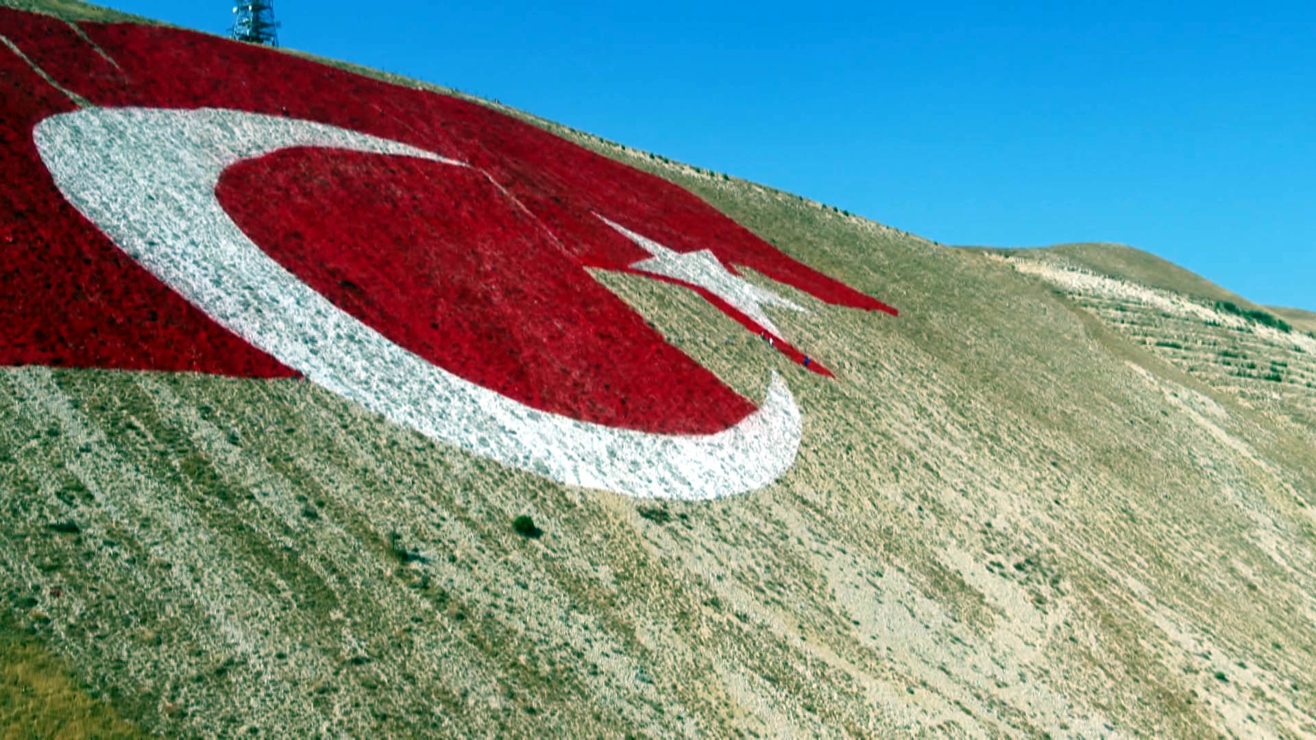 Ahır Dağı Bayrak Projesi İşçilik