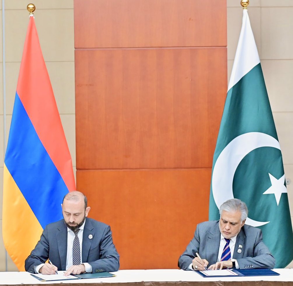 Pakistan Ermenistan diplomatik ilişkiler