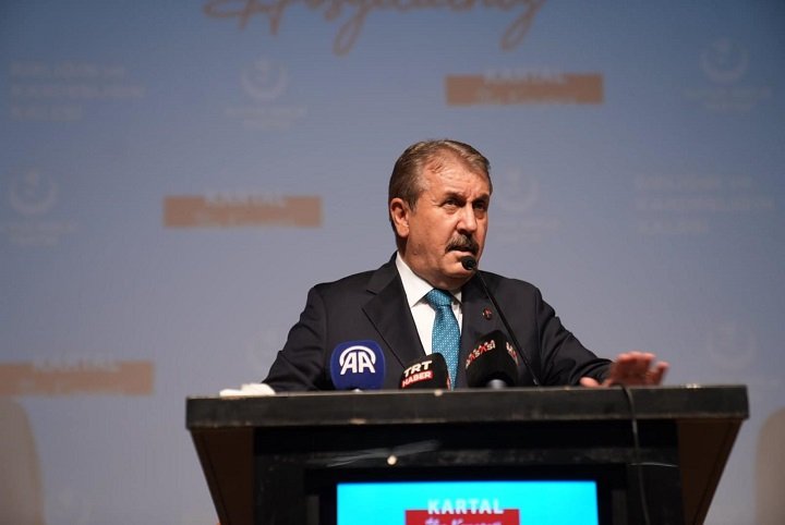 Mustafa Destici BBP Kartal Kongresi