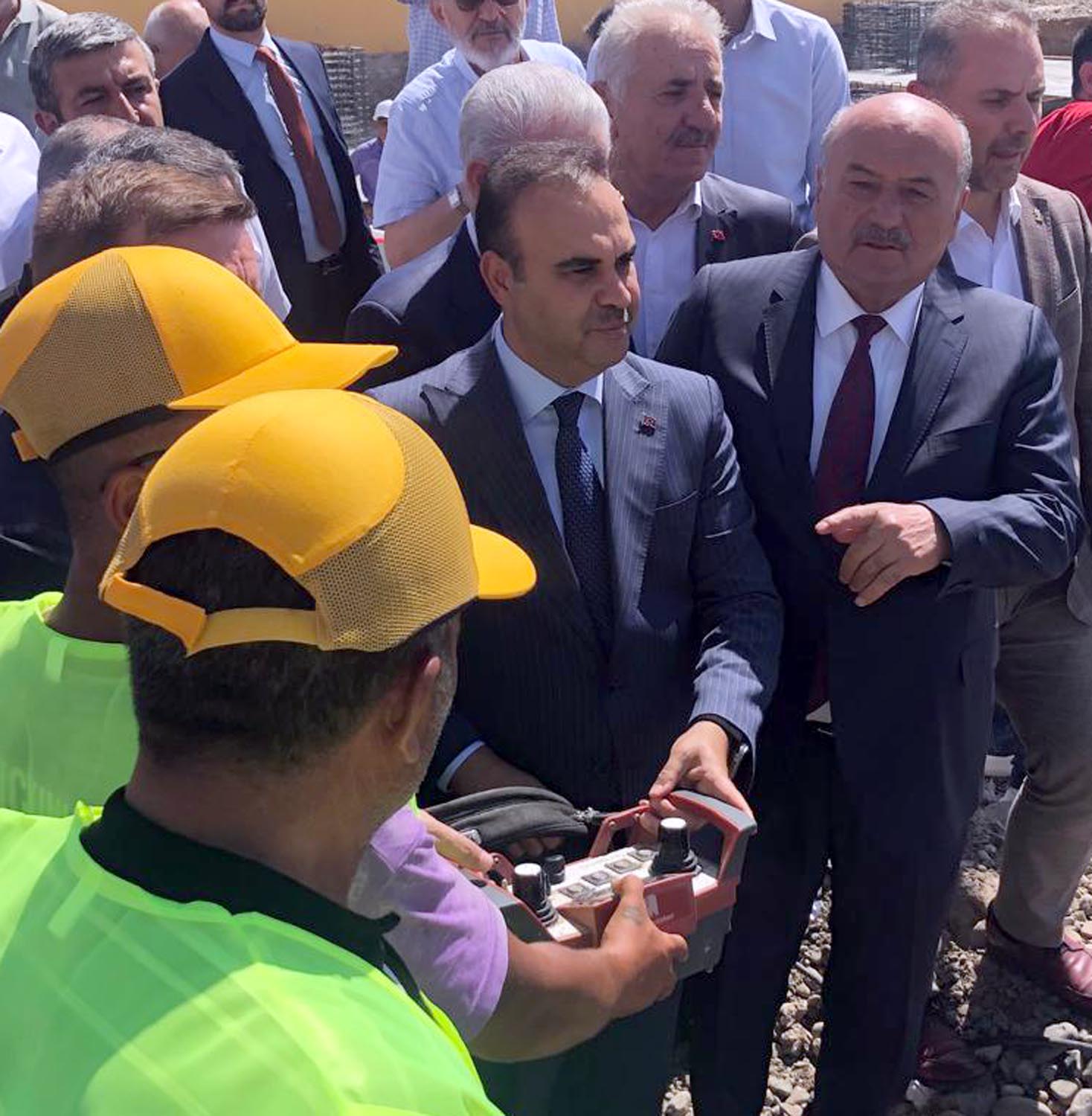 Erzincan Sanayi Sitesi Temel Atma Töreni