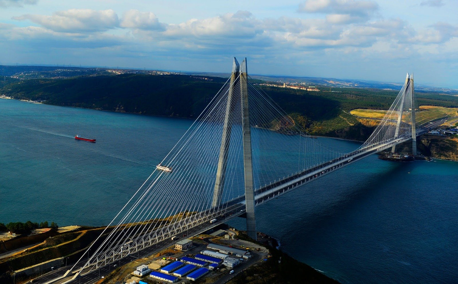 Yavuz Sultan Selim Köprüsü teknik
