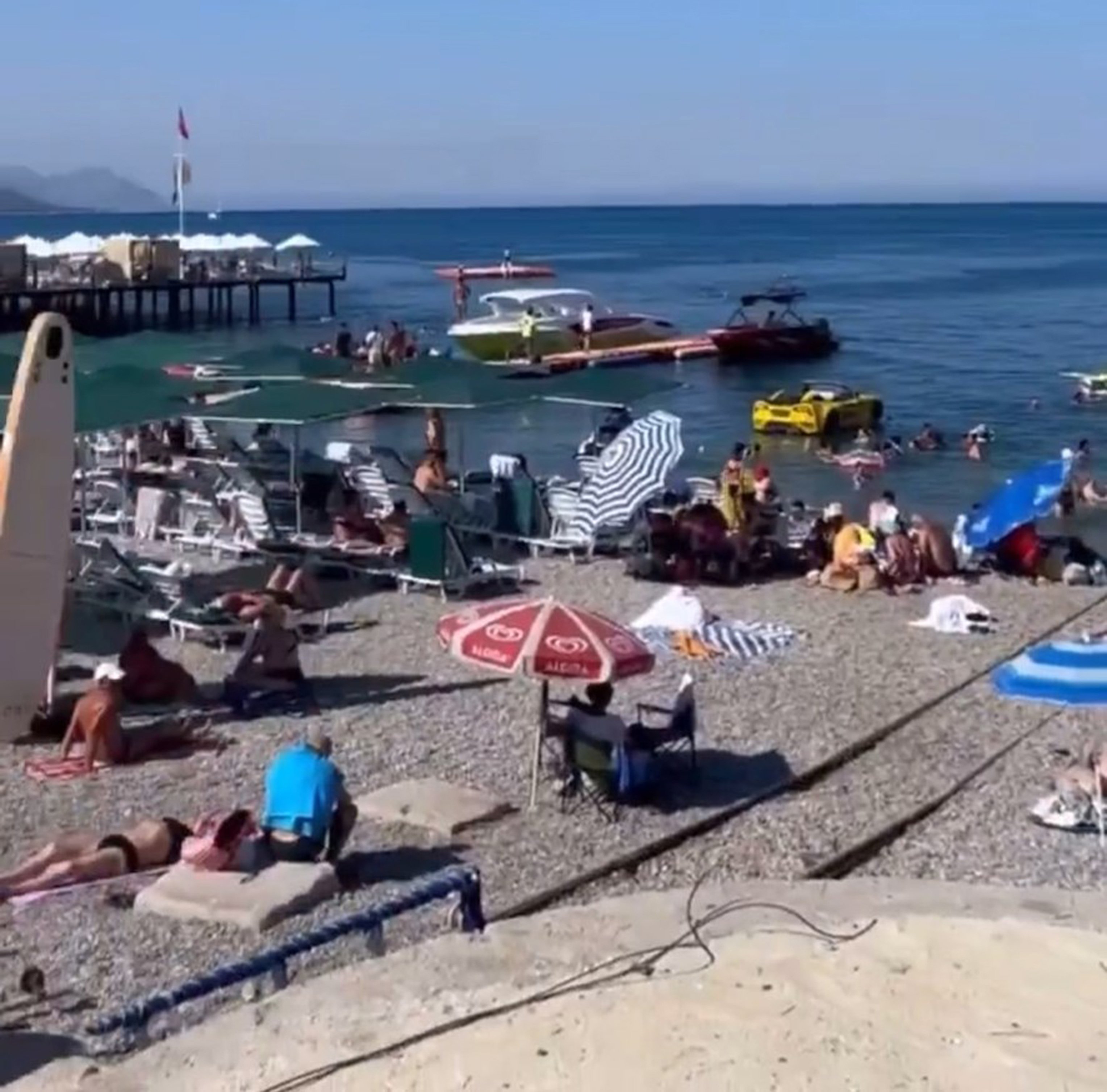Antalya sahil ücretli plaj