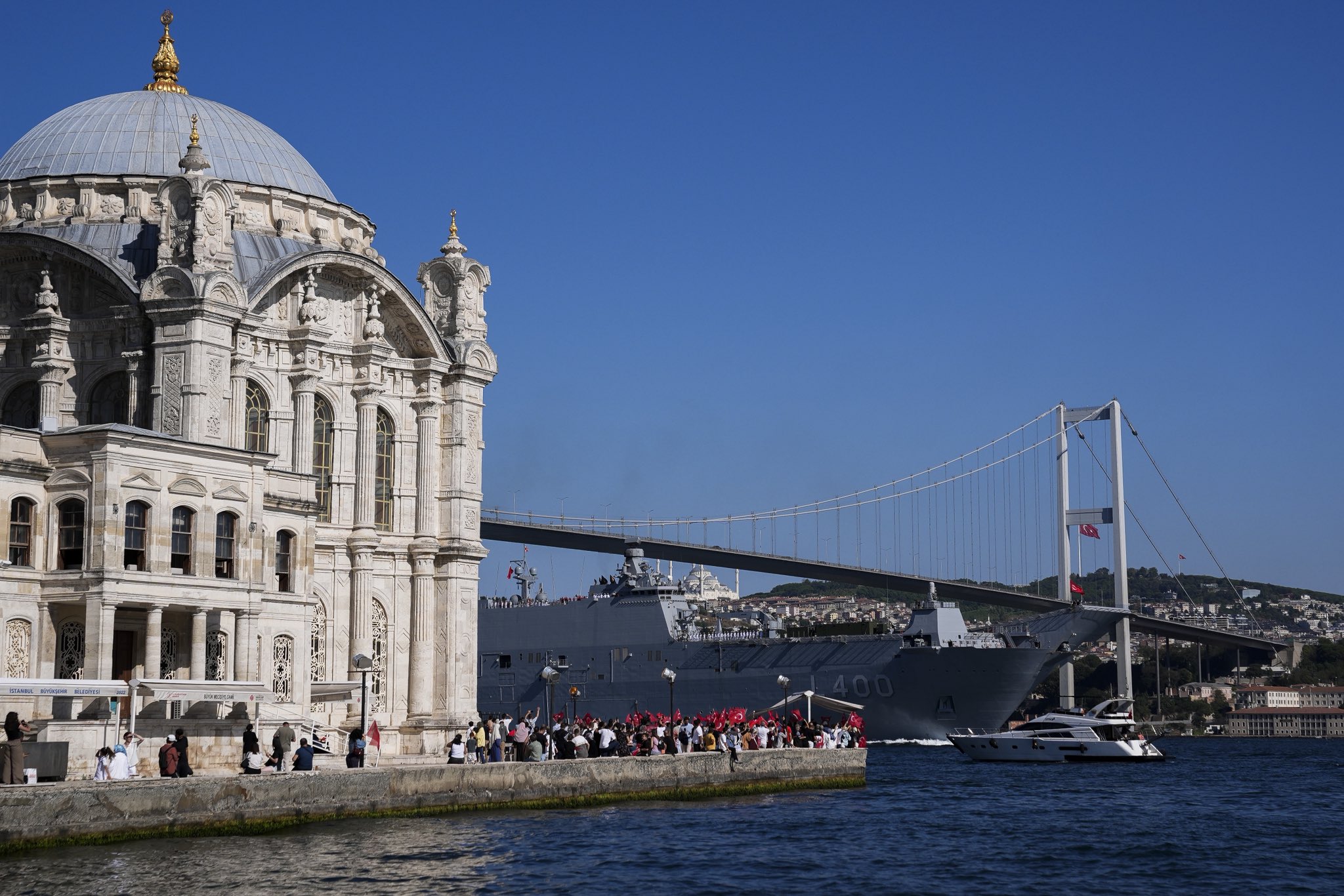 Mavi Vatan Boğaz Geçişi Türk Donanması