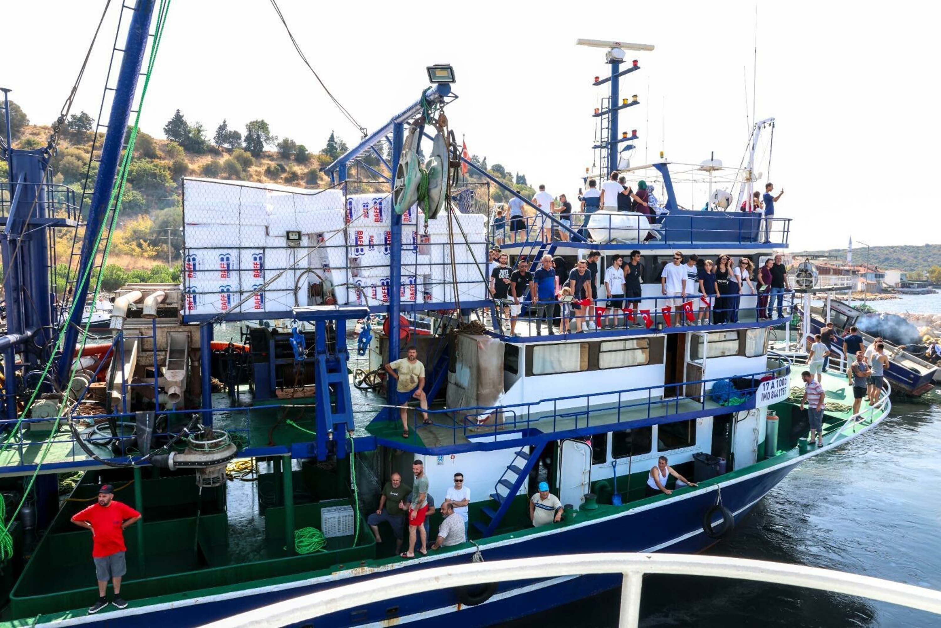 AK Parti Çanakkale Milletvekili Ayhan Gider balıkçılar töreni